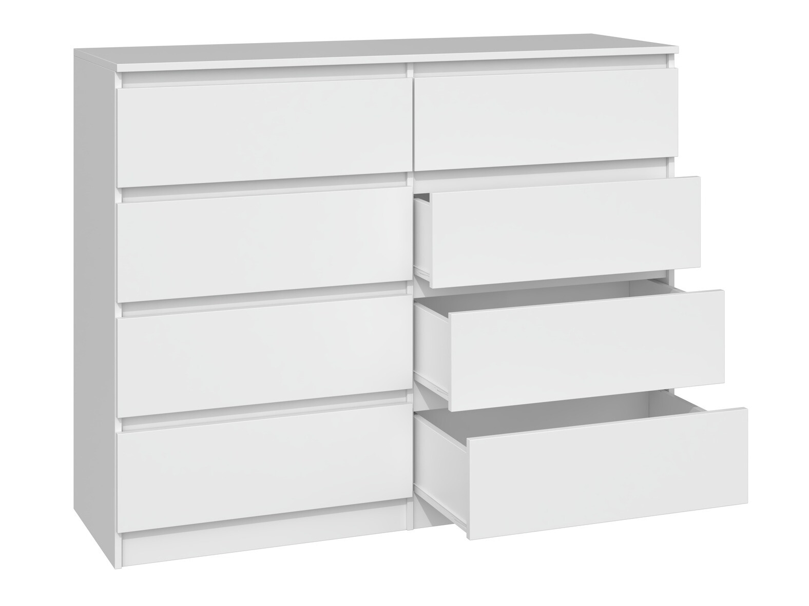 Chest of drawers Elbvelu 101 (White)