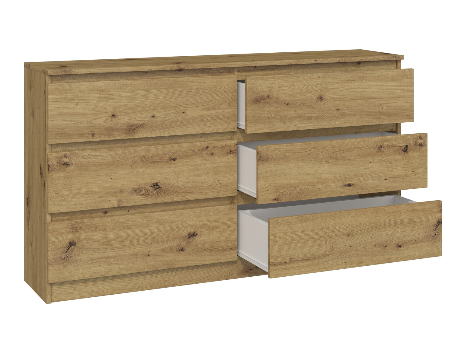 Chest of drawers Elbvelu 102 (Artisan oak)