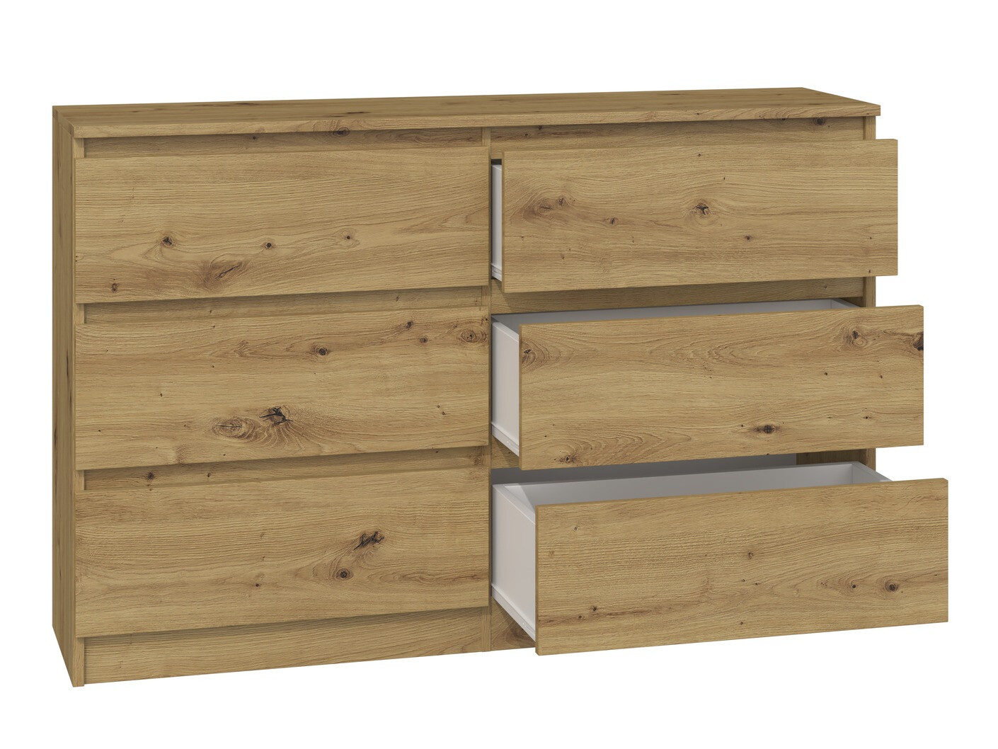 Chest of drawers Elbvelu 103 (Artisan oak)