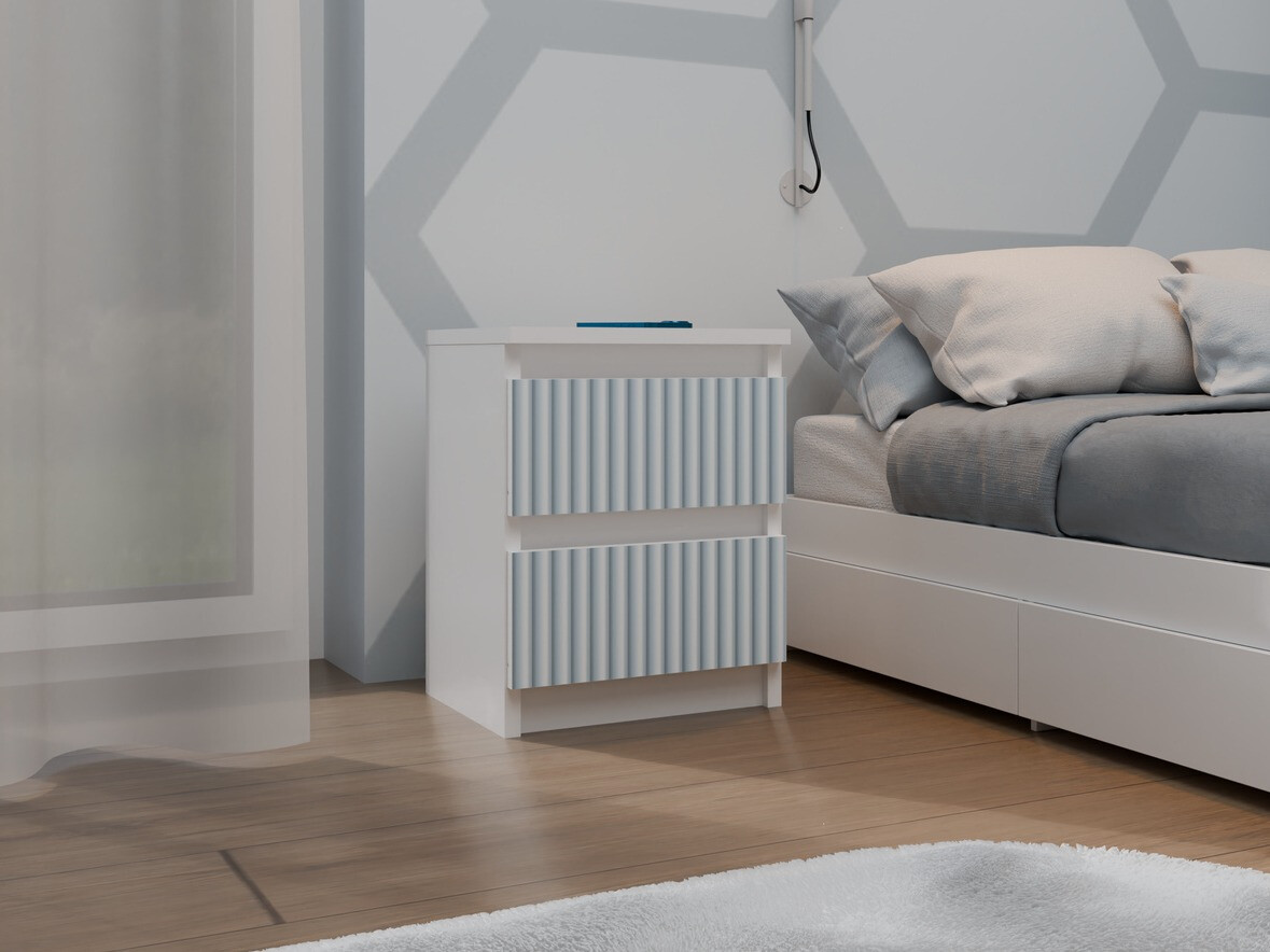 Κομοδίνο Mortore 103 (Μπλε)