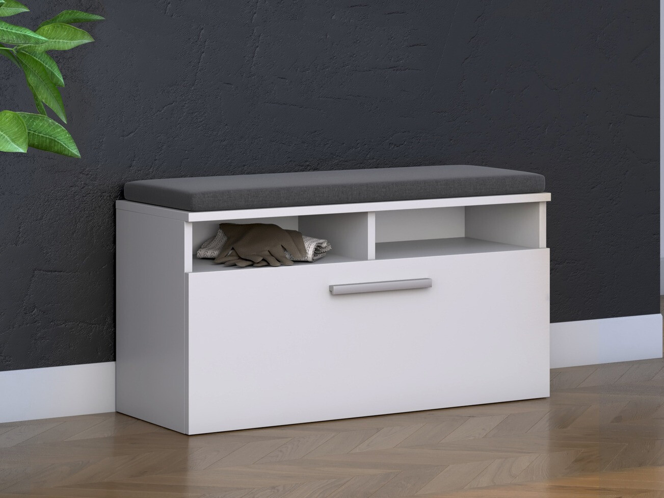 Παπουτσοθήκη Mandeville 189 (Άσπρο)