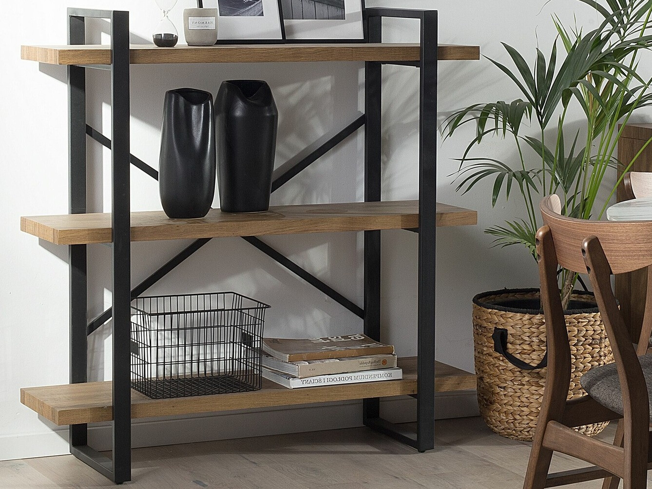 Βιβλιοθήκη Berwyn 506 (Σκούρο ξύλο)