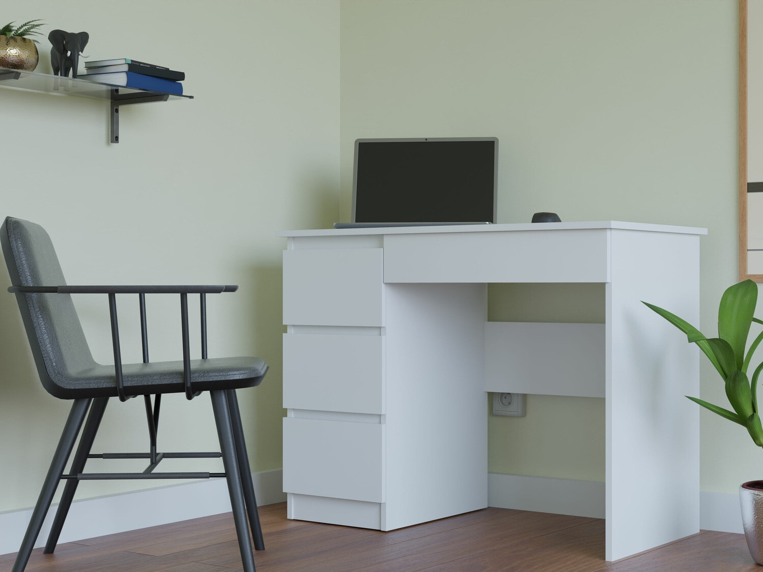 Desk Elbvelu 108 (White)