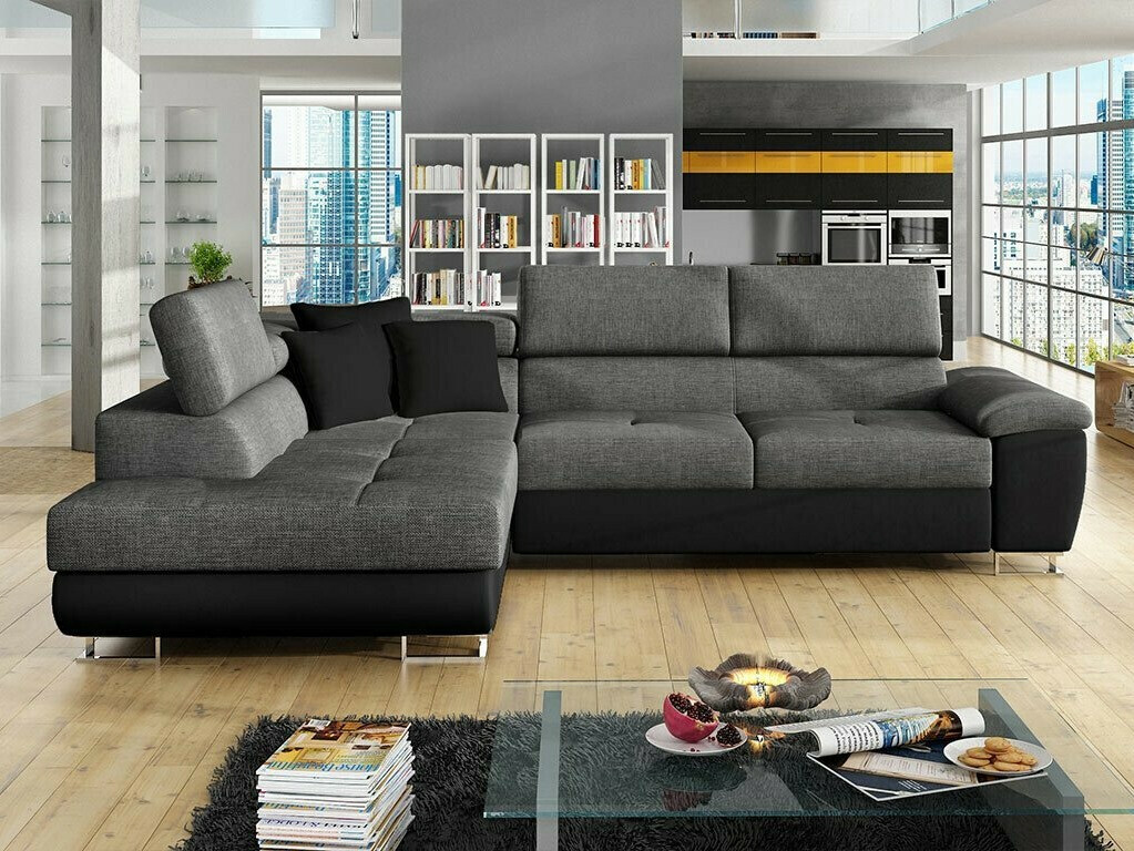 Γωνιακός Καναπές Comfivo Ruta III (Soft 011 + Lux 06)