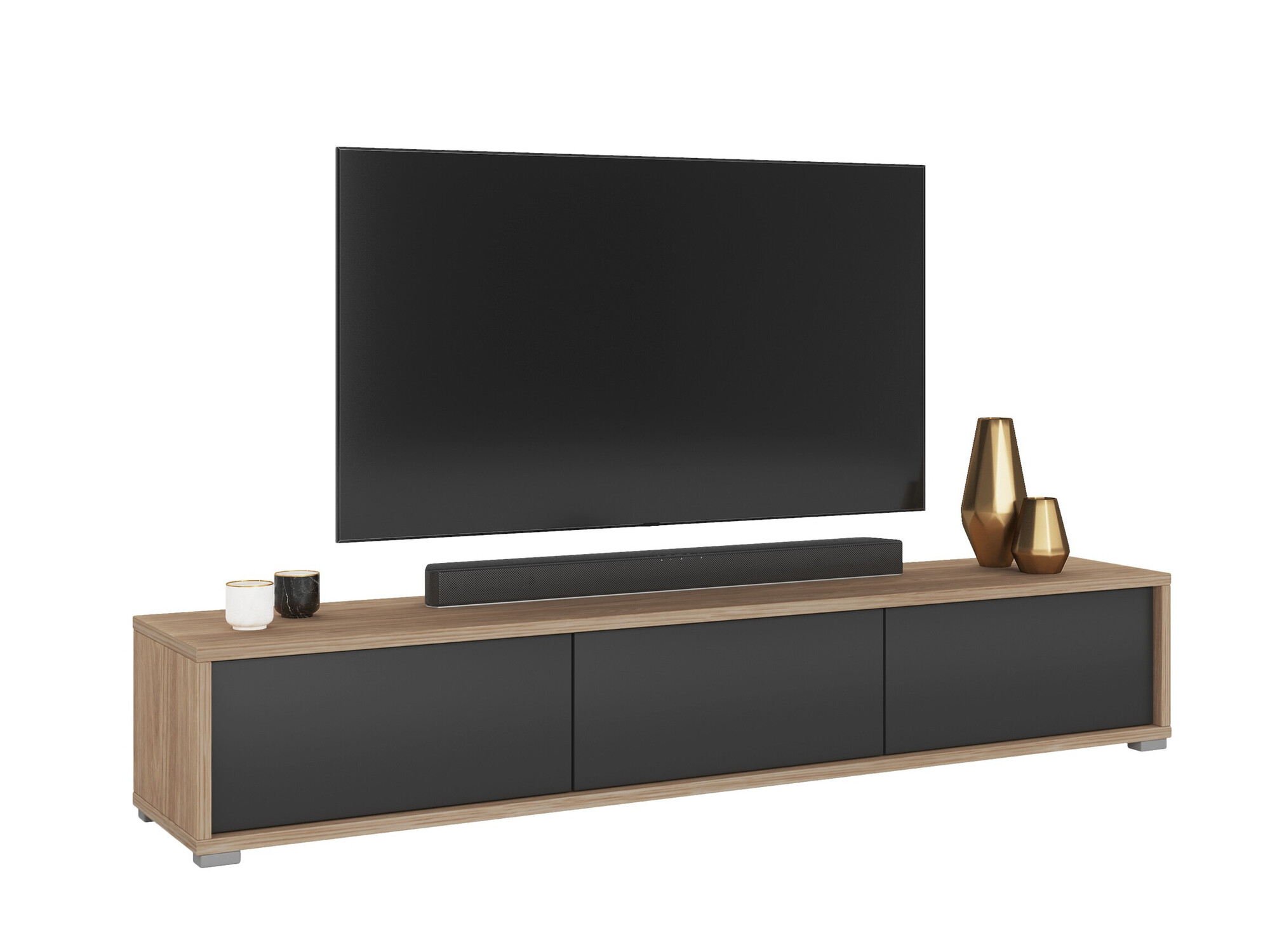 TV stand Austin 324 (Oak + Anthracite)