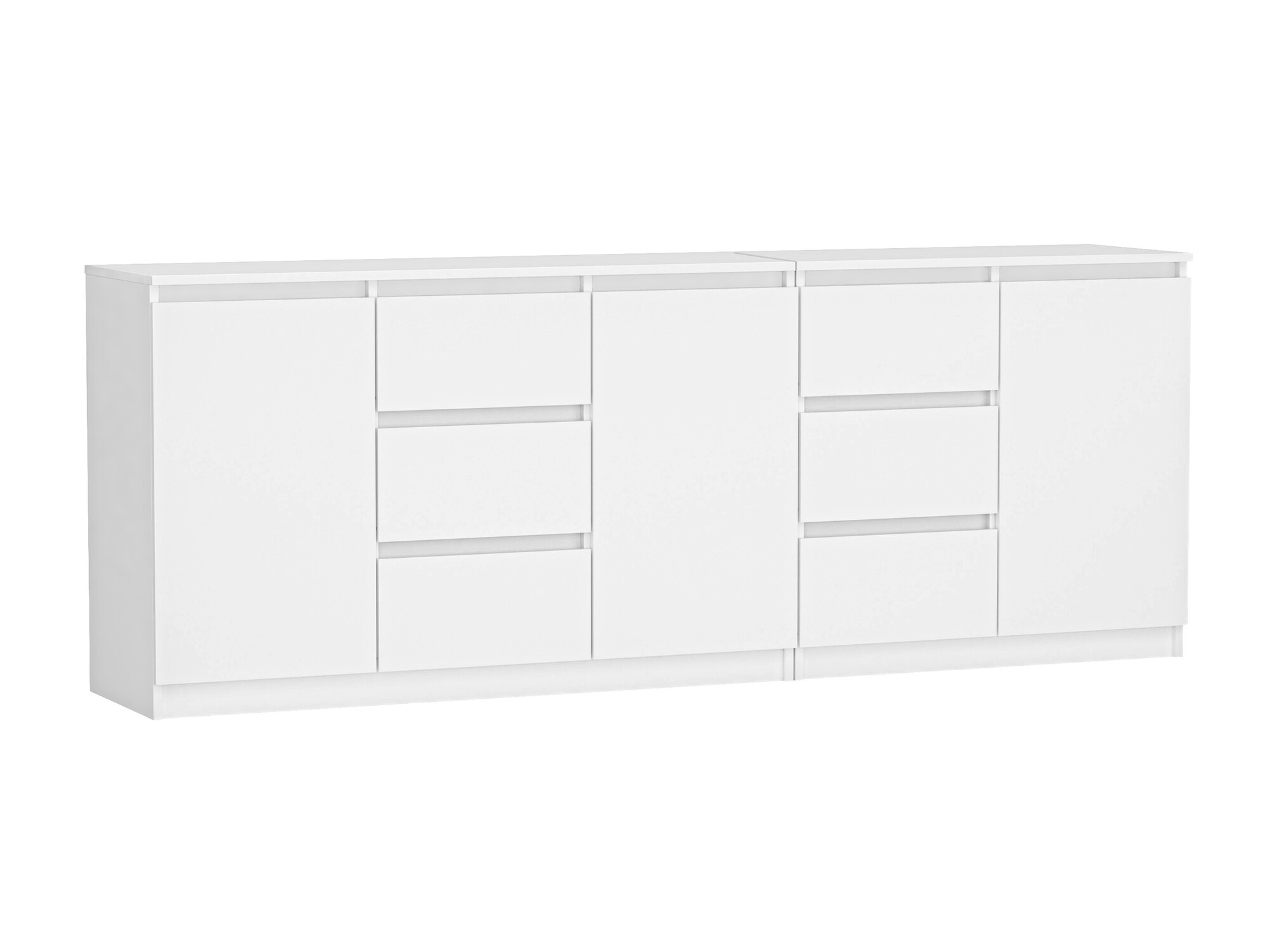 Chest of drawers Elbvelu 109 (White)