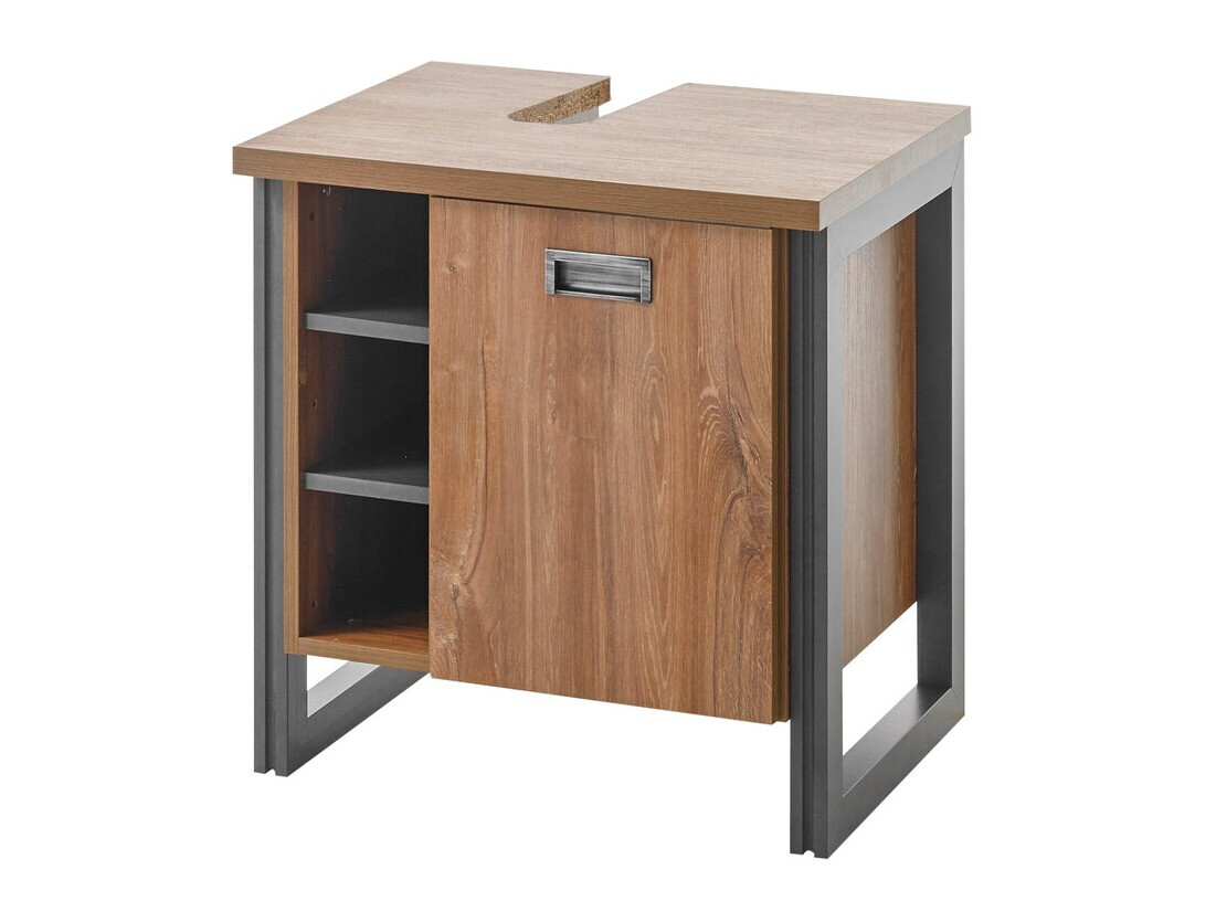 Standing bathroom cabinet for washbasin Virmeli 138