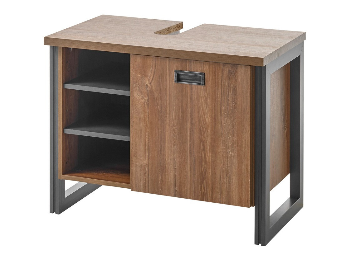 Standing bathroom cabinet for washbasin Virmeli 139