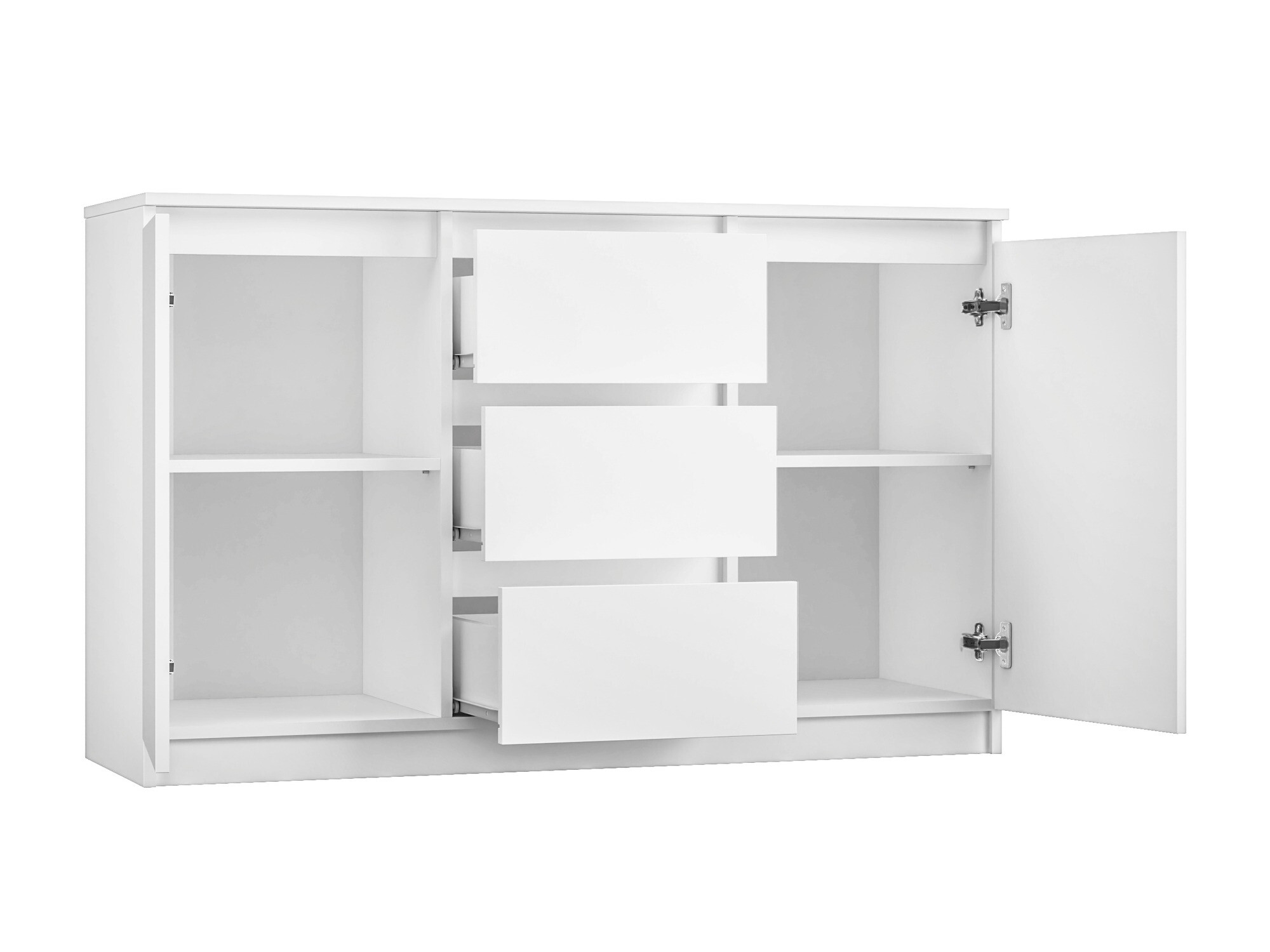 Συρταριέρα Elbvelu 109 (Άσπρο)