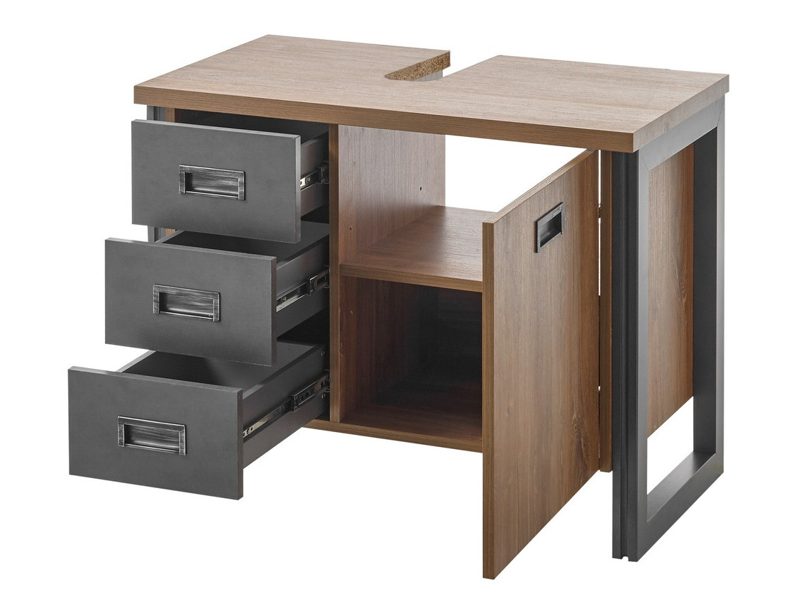 Όρθιο ντουλάπι νιπτήρα μπάνιου Virmeli 140