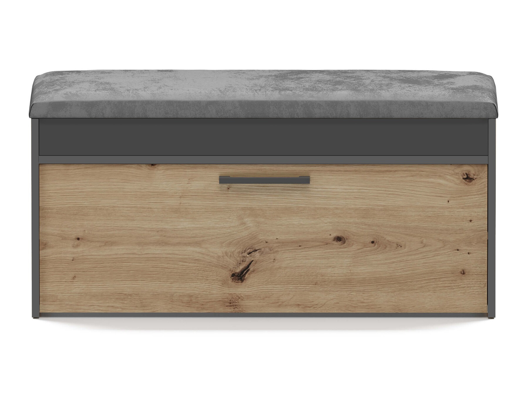 Shoe cabinet Mandeville 216 (Anthracite + Artisan oak)