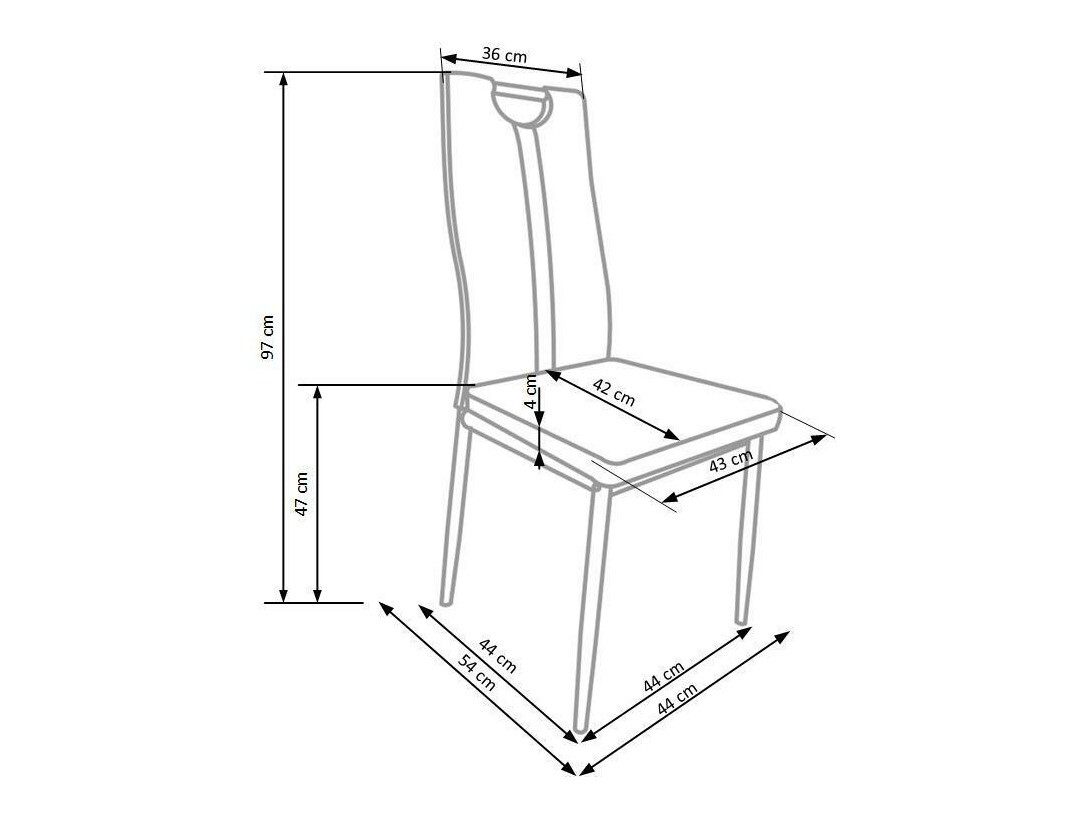 Chair Houston 252 (Cappuccino)