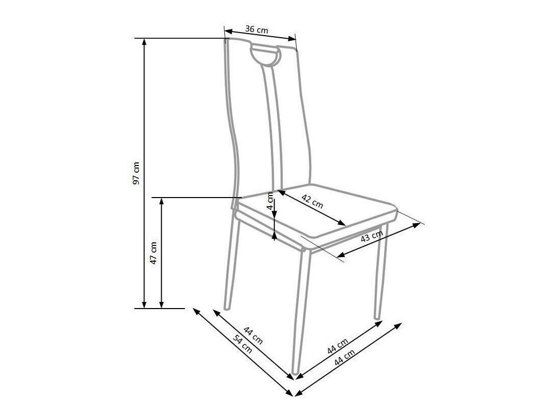 Chair Houston 252 (Grey)