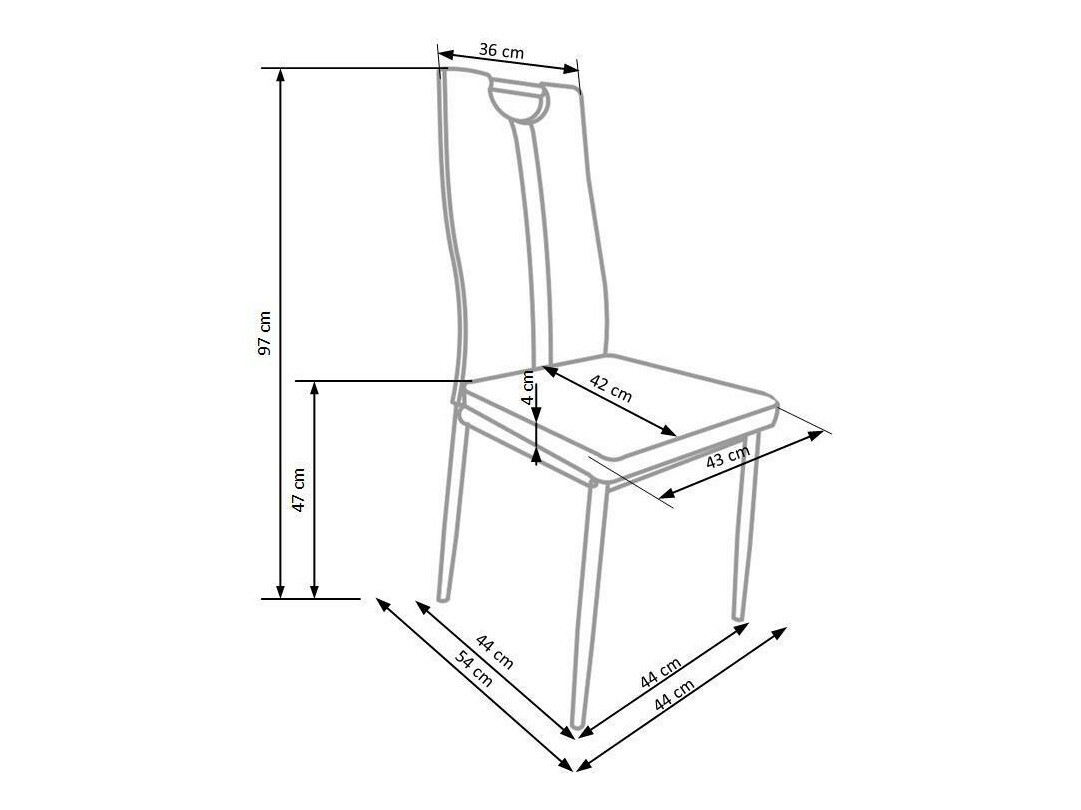 Καρέκλα Houston 252 (Μαύρο)