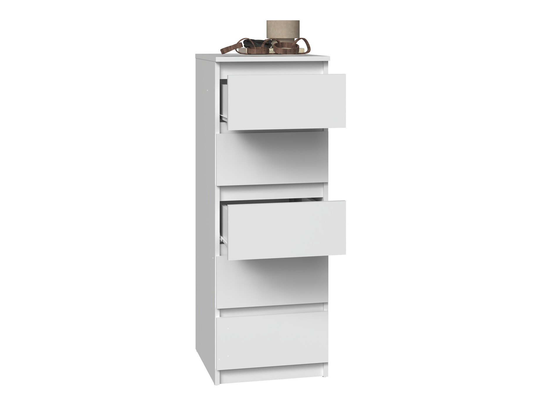 Συρταριέρα Elbvelu 121 (Άσπρο)