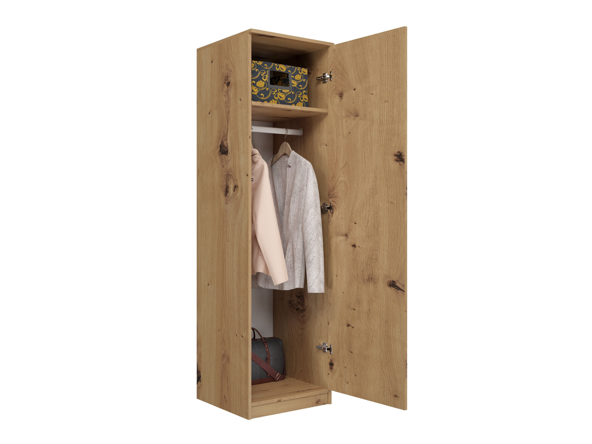 Wardrobe Elbvelu 118 (Artisan oak)