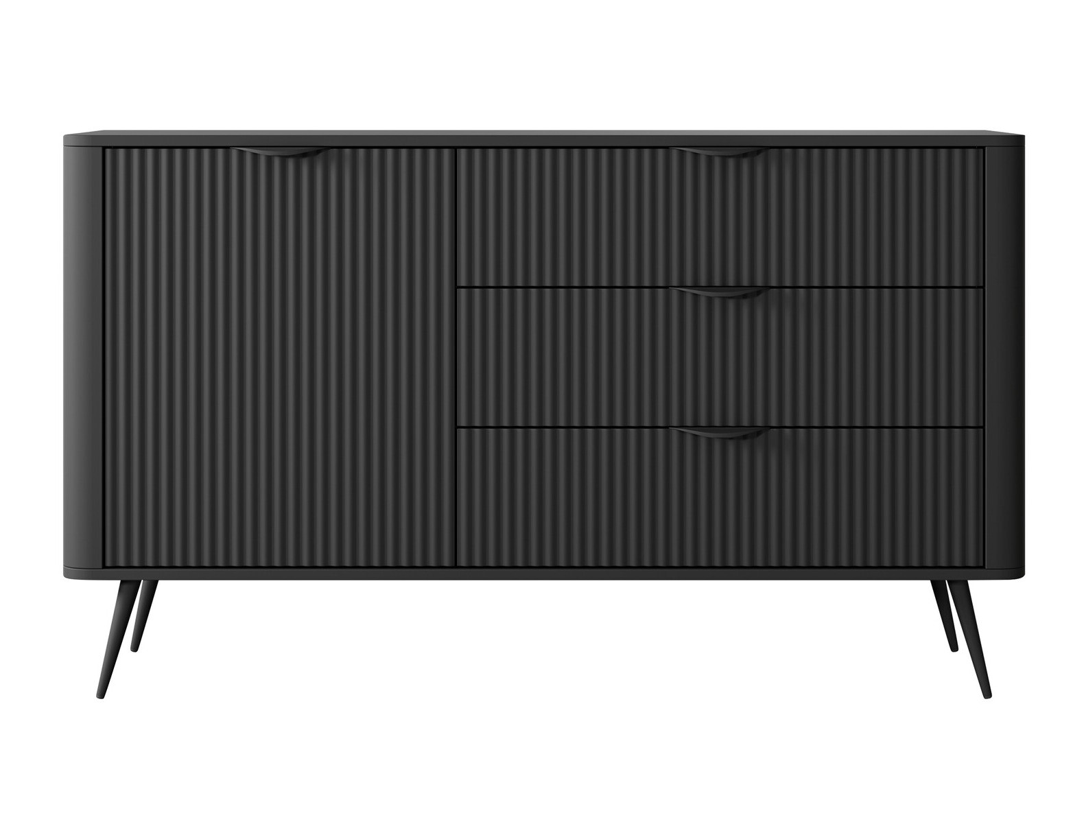 Chest of drawers Lectum (Graphite)