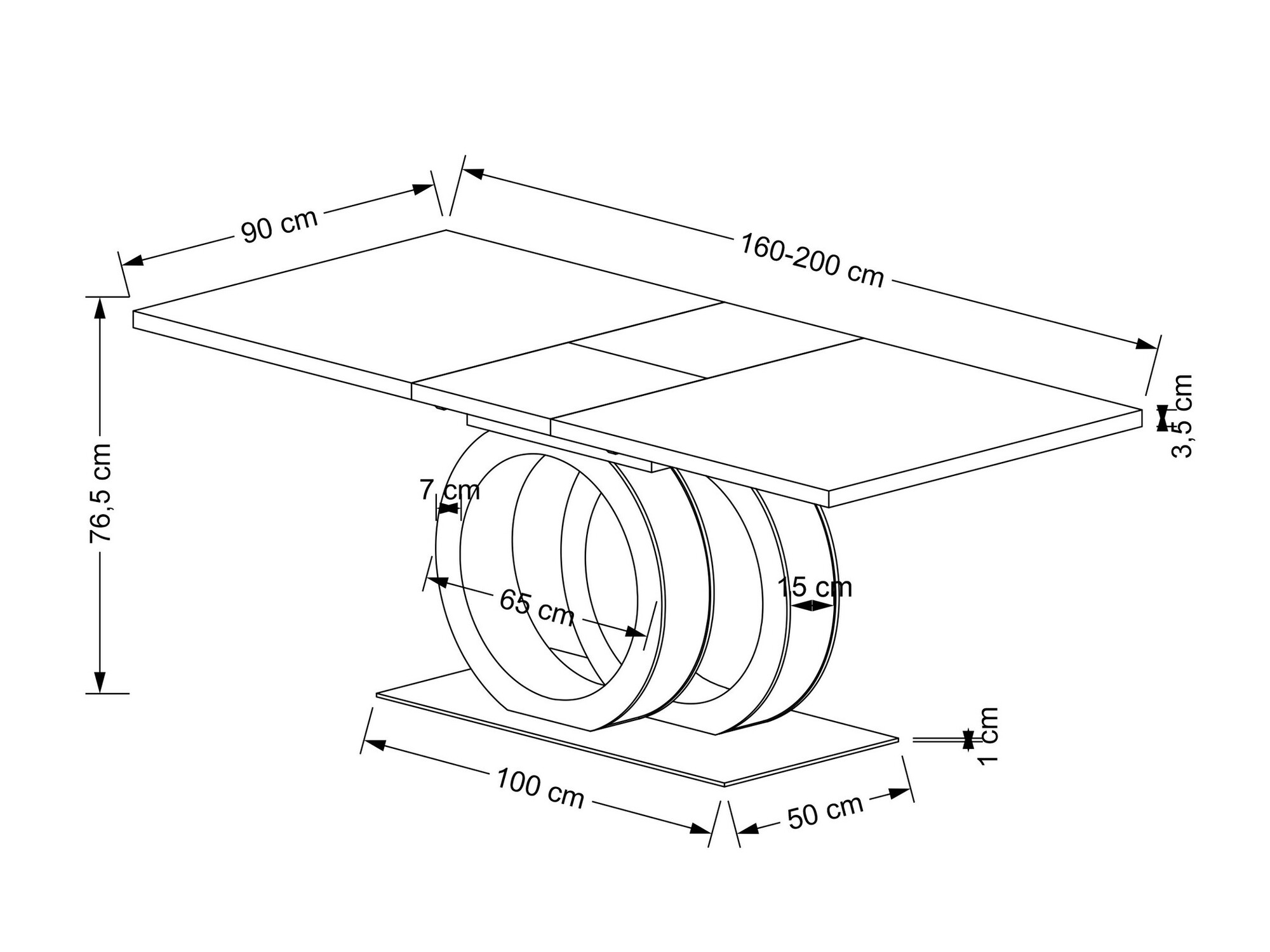 Τραπέζι Houston Otium