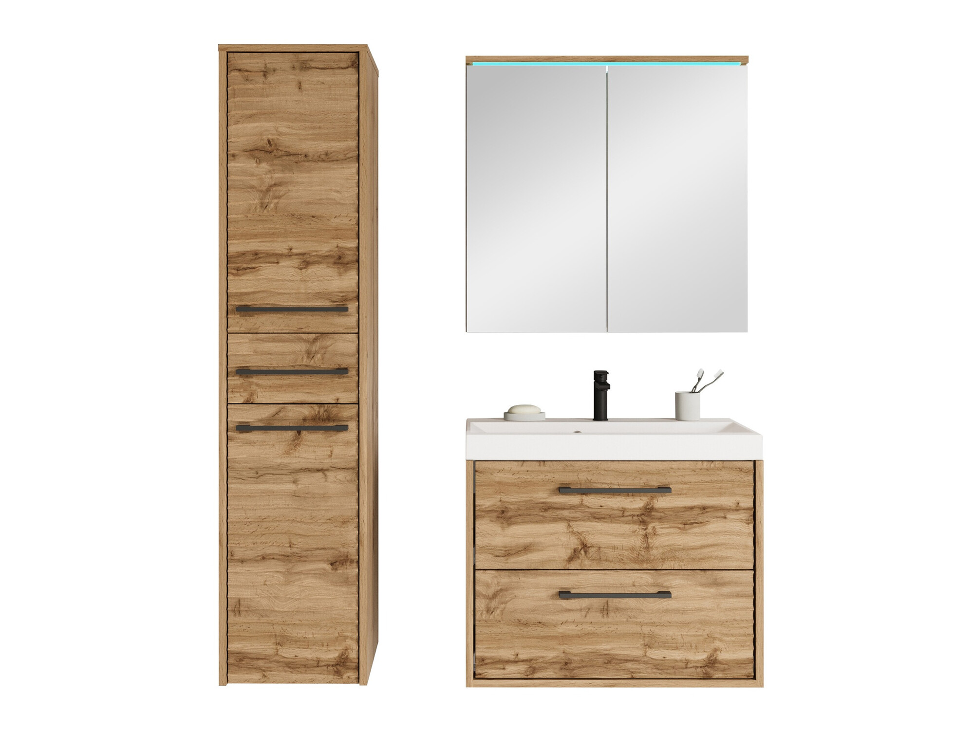 Bathroom set Sarasota 173 (Wotan Oak)