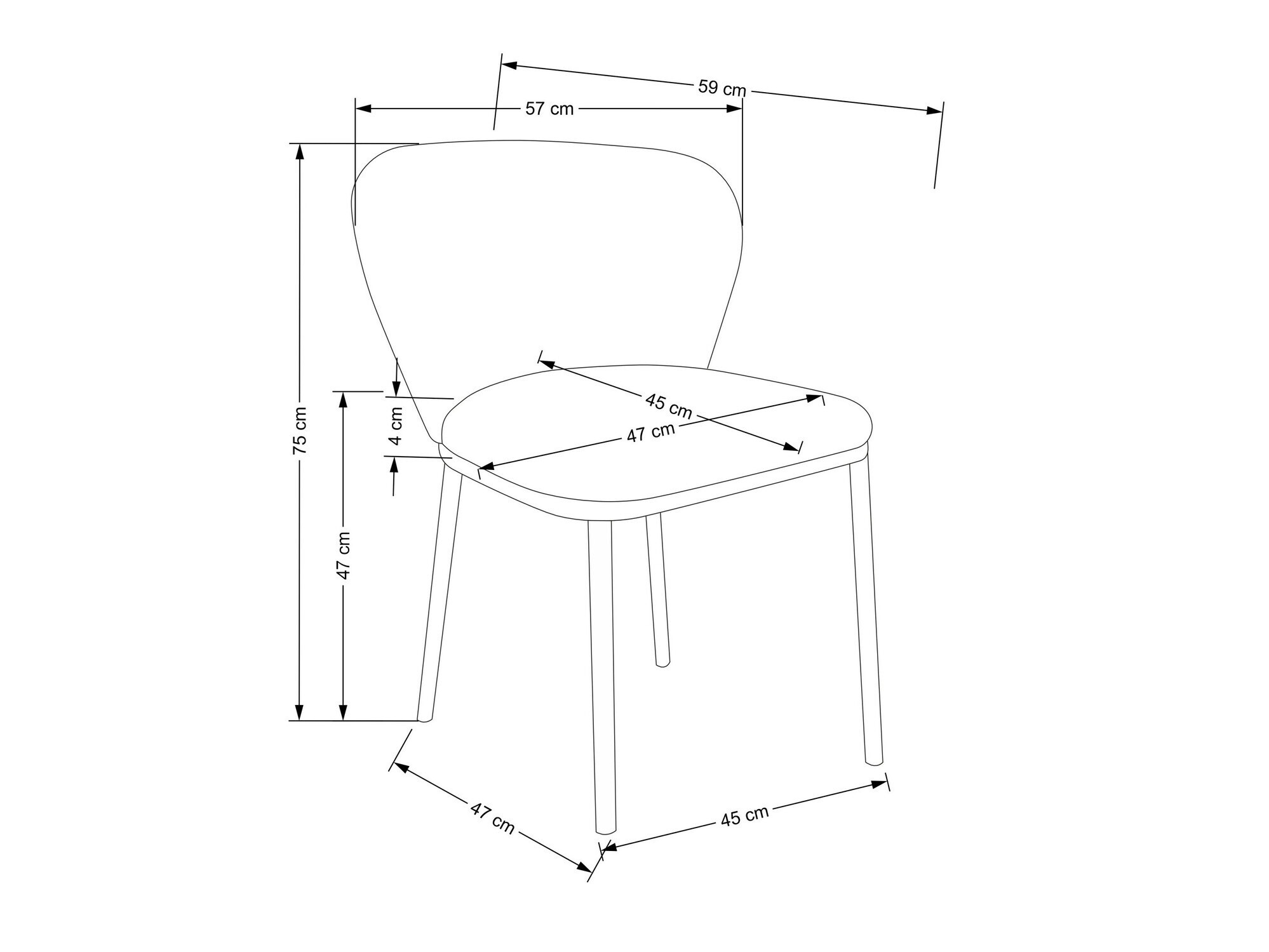 Chair Houston 1668