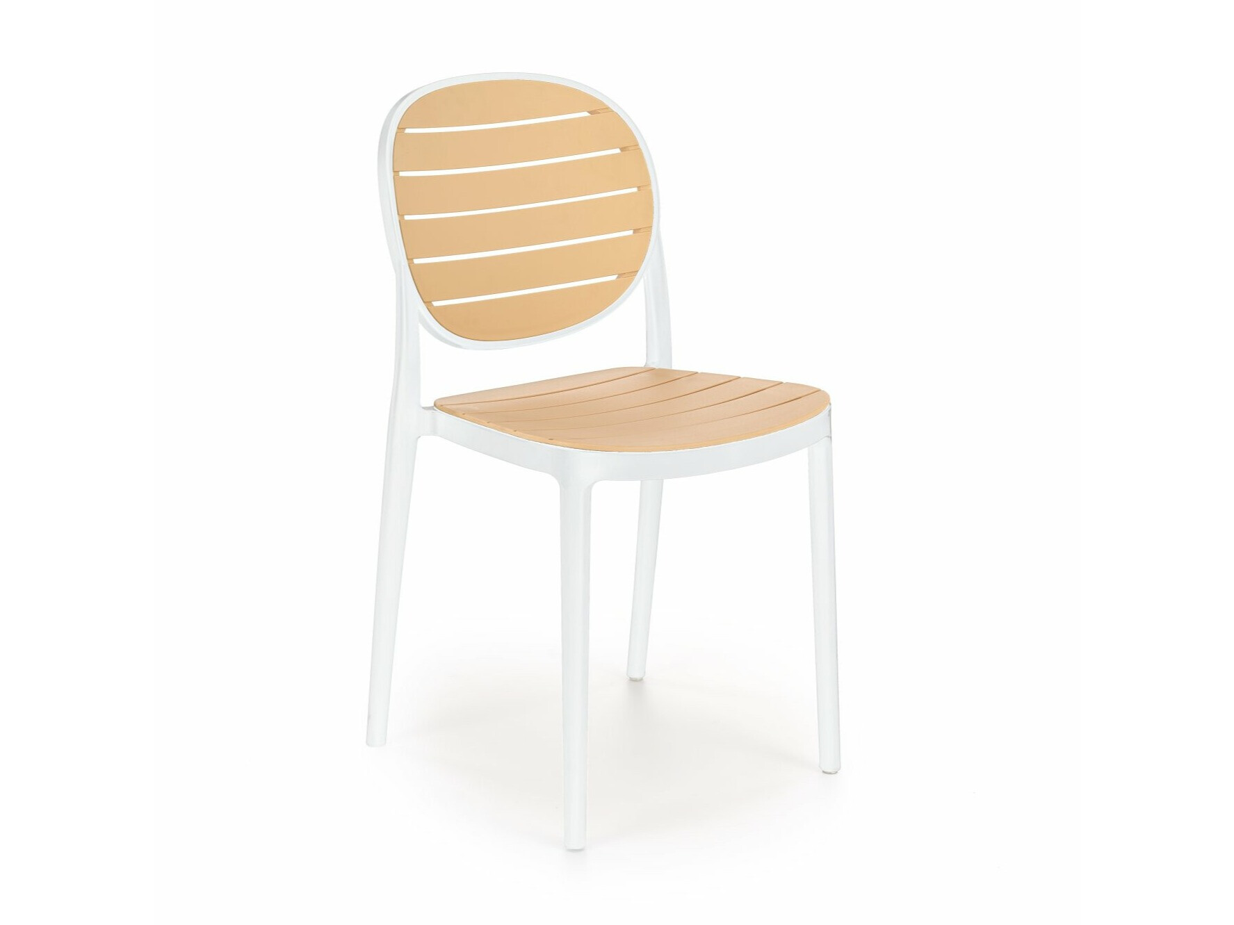 Chair Houston 1670 (Light brown + White)