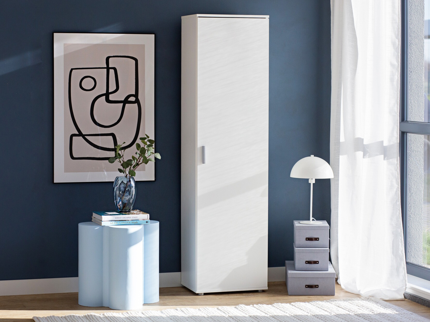 Bookcase Bristol 200 (White)