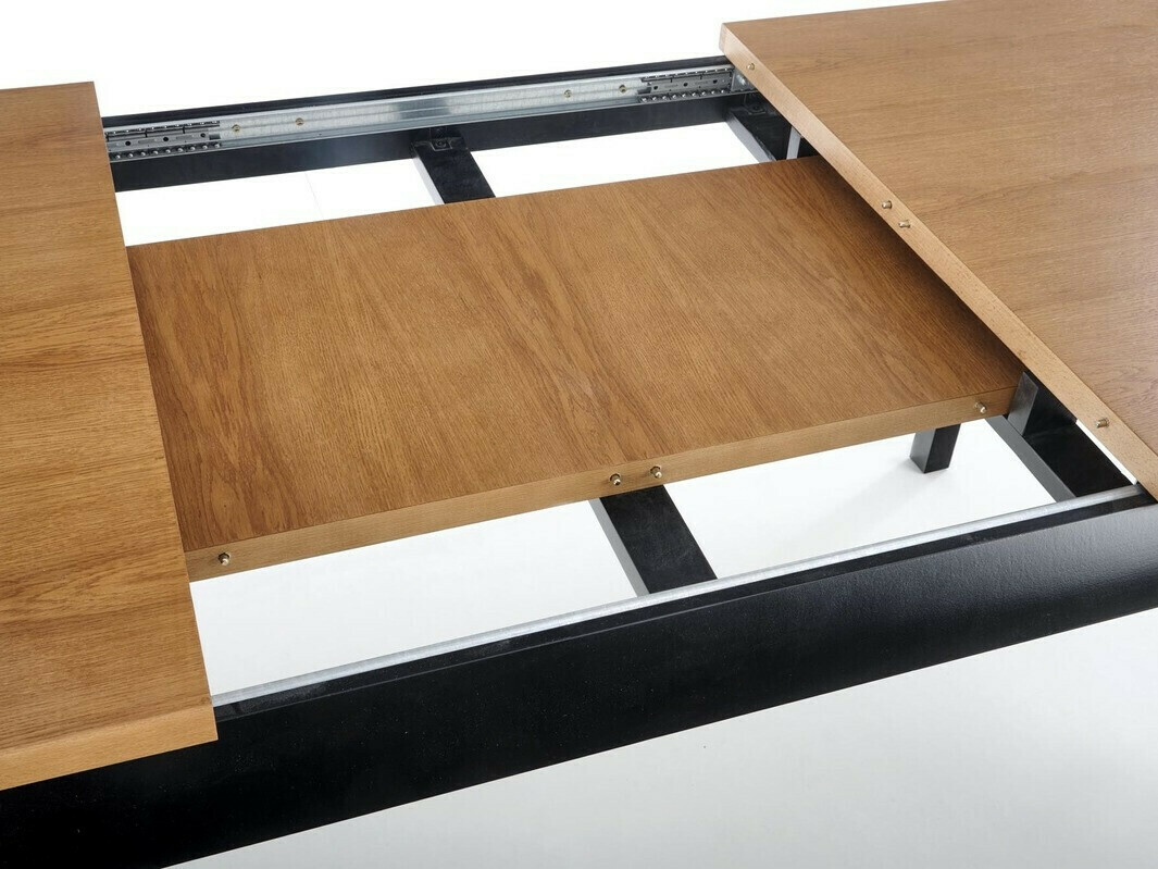 Table Houston 1202 (Dark oak + Black)
