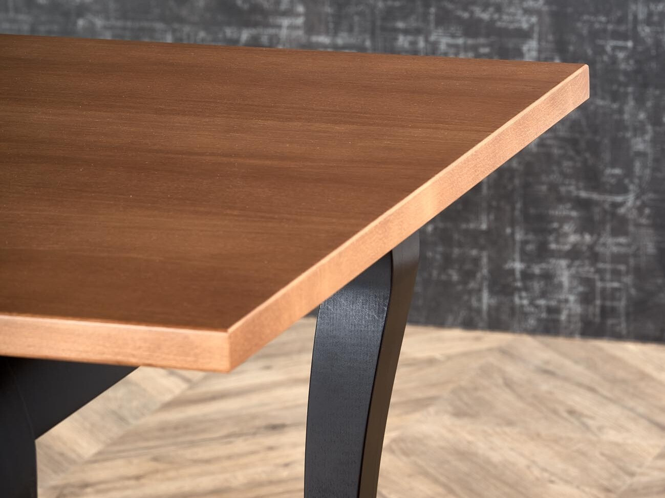 Table Houston 1202 (Dark oak + Black)
