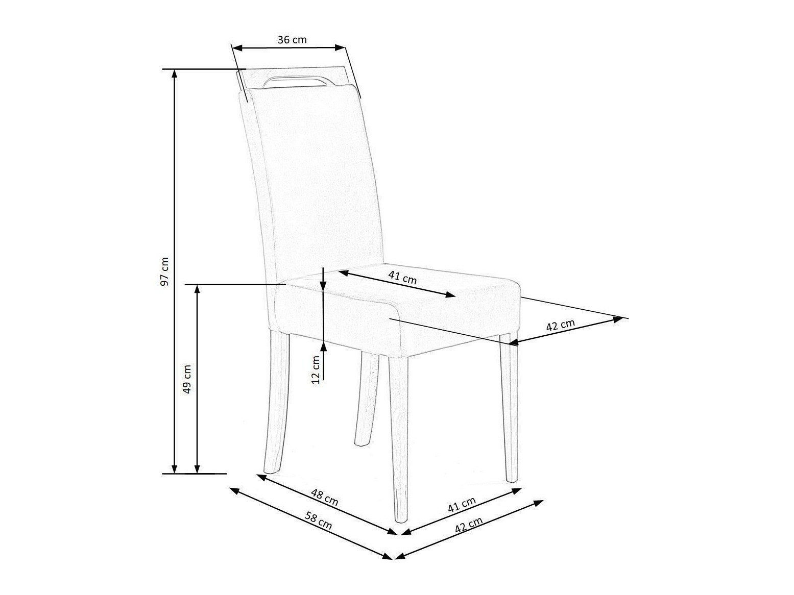 Καρέκλα Houston 1055 (Σκούρο πράσινο + Μαύρο)