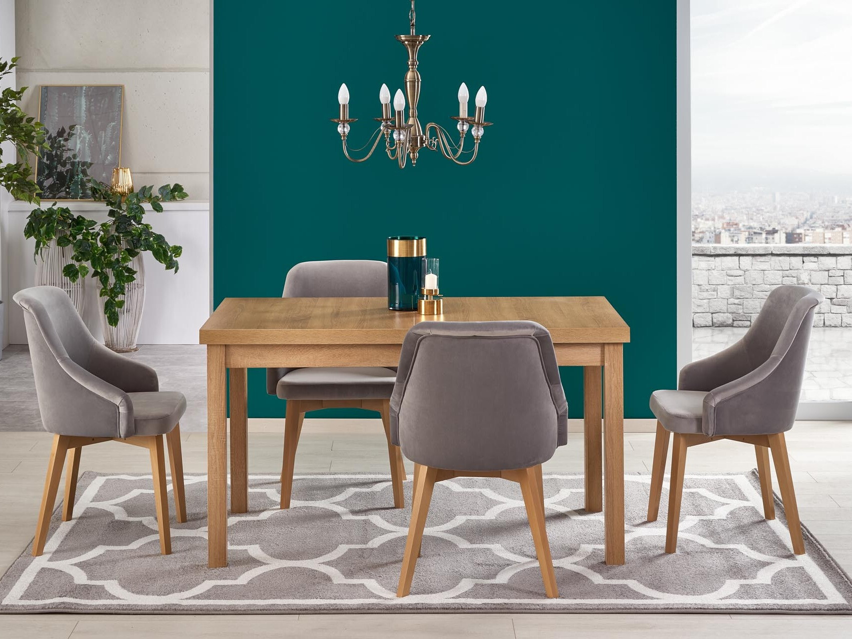 Table Houston 897 (Craft oak)
