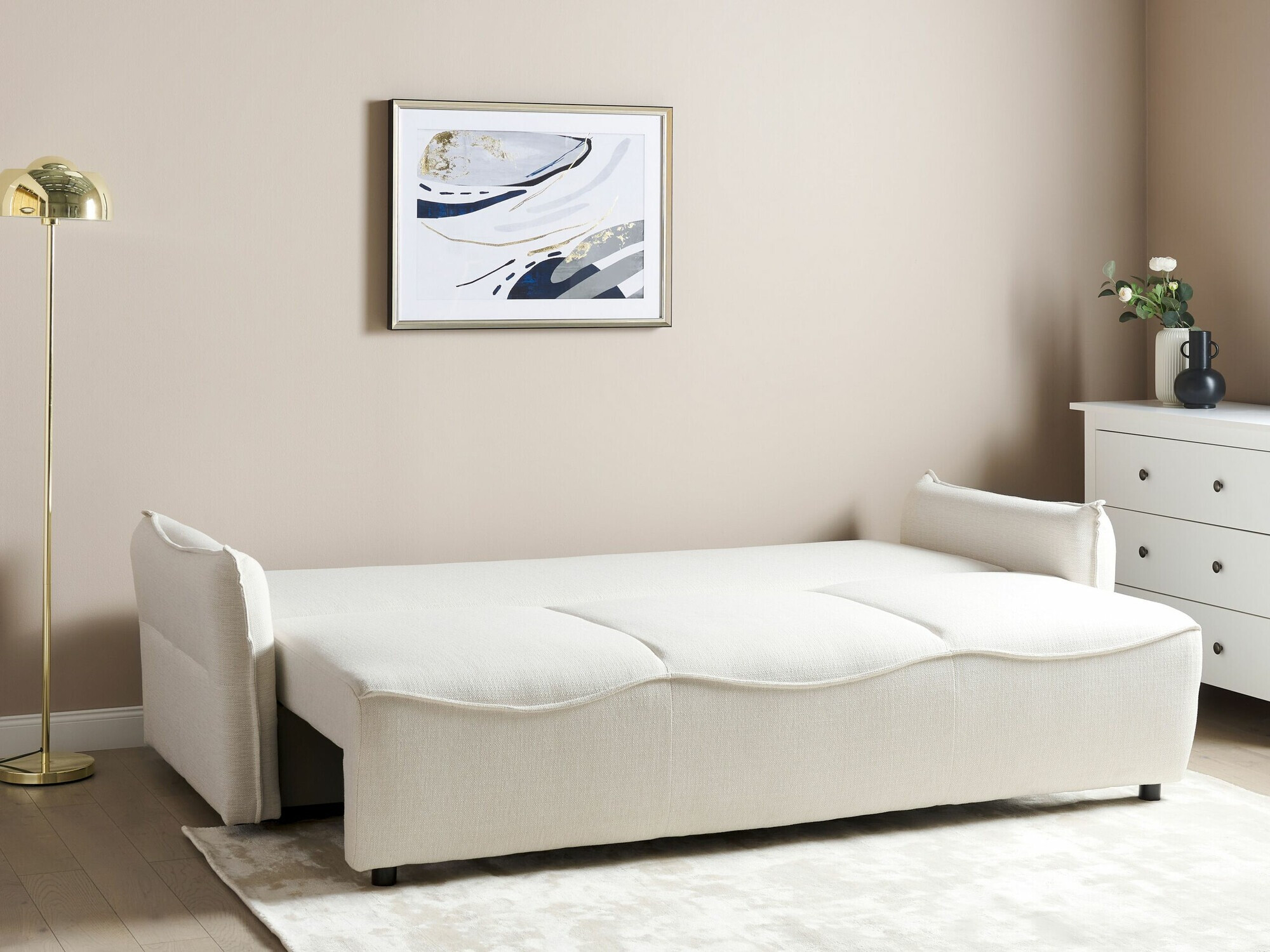 Sofa bed Berwyn 1988 (Cream)