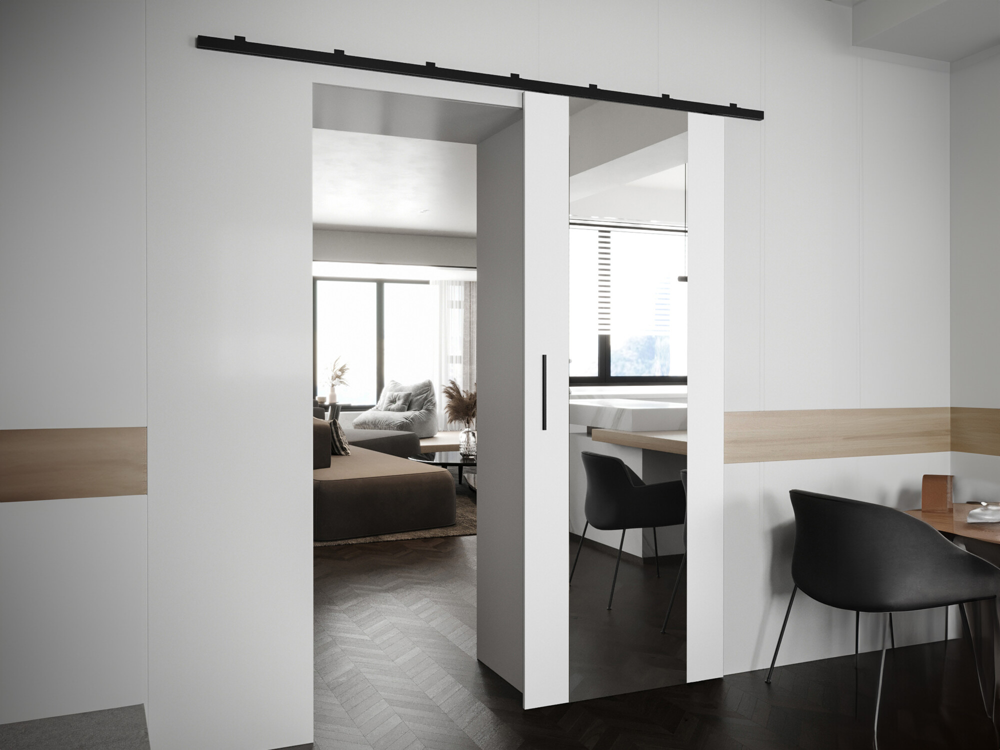 Sliding door Hartford 486 (White)