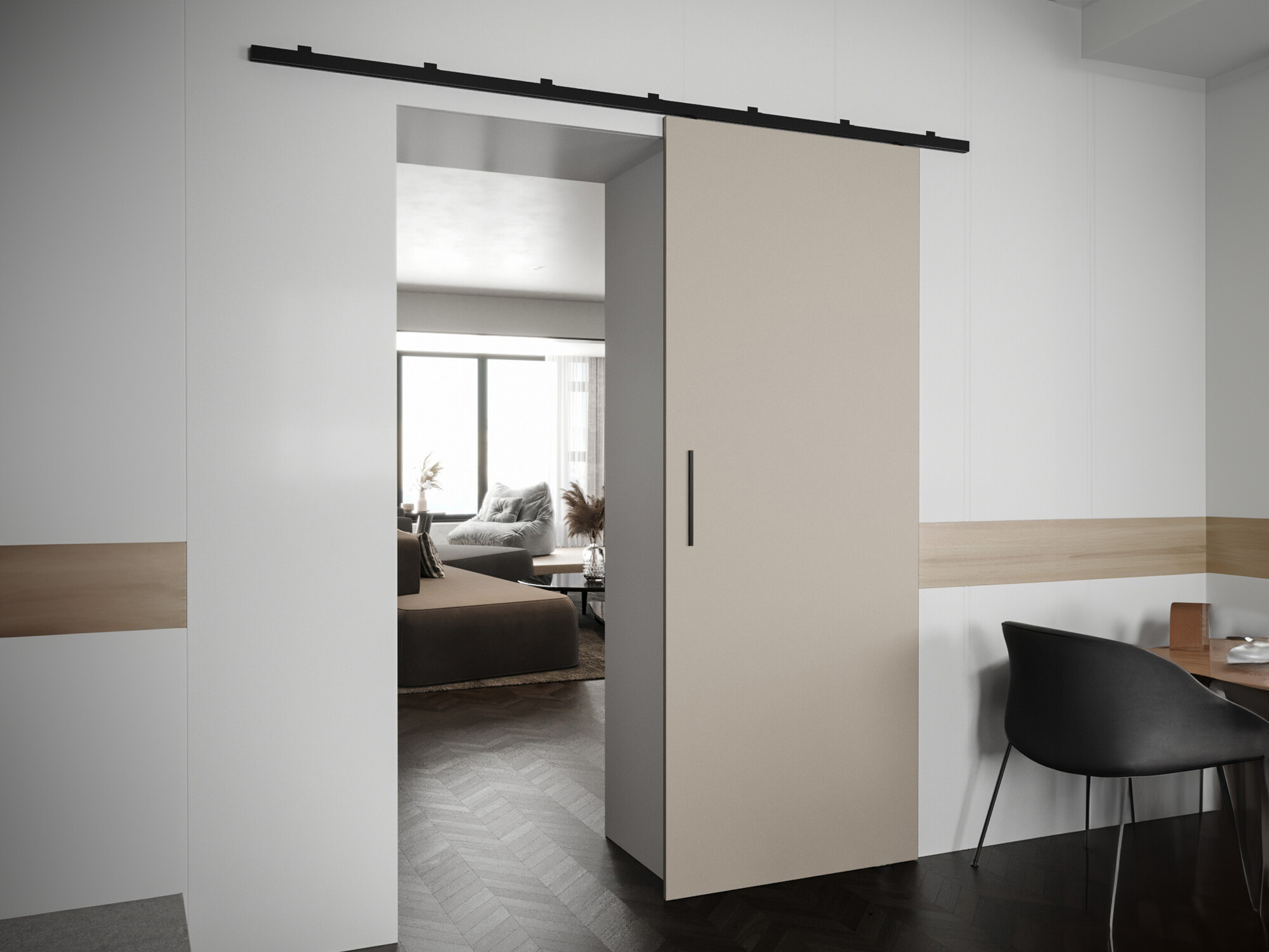 Sliding door Hartford 489 (Cashmere)