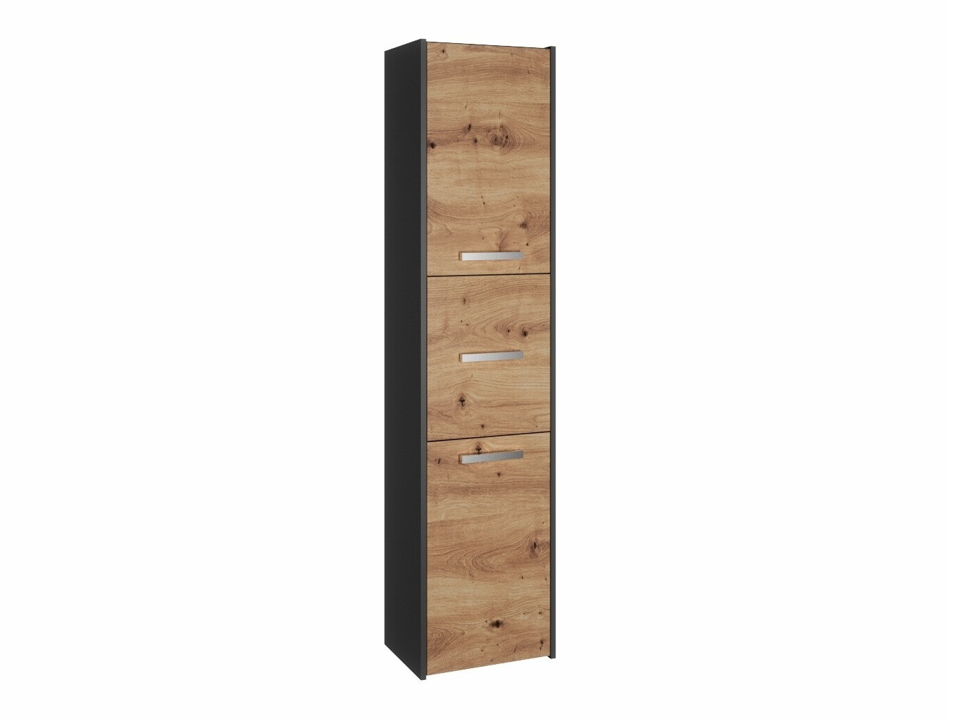 Standing bathroom cabinet Mandeville 251 (Anthracite + Artisan oak)