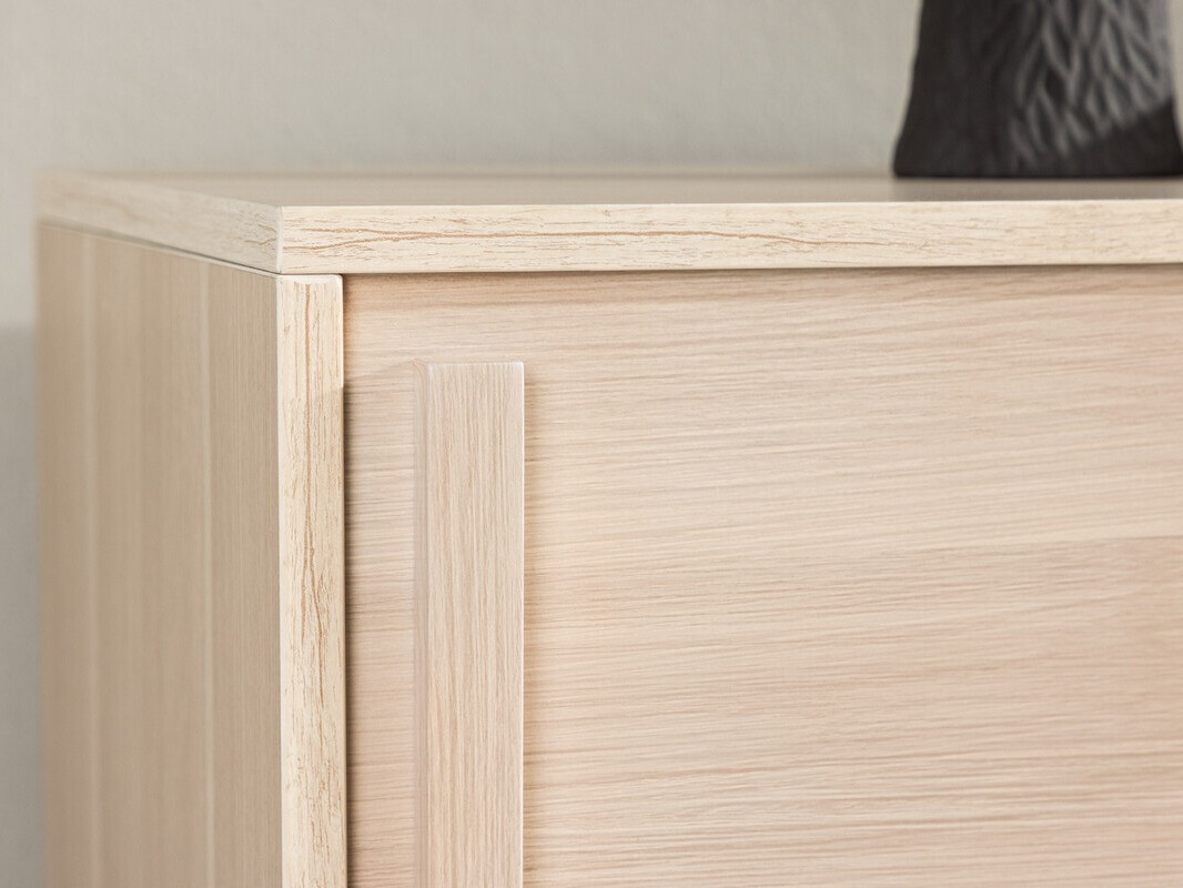 Έπιπλο τηλεόρασης Dallas 4413 (Ανοιχτό χρώμα ξύλου)