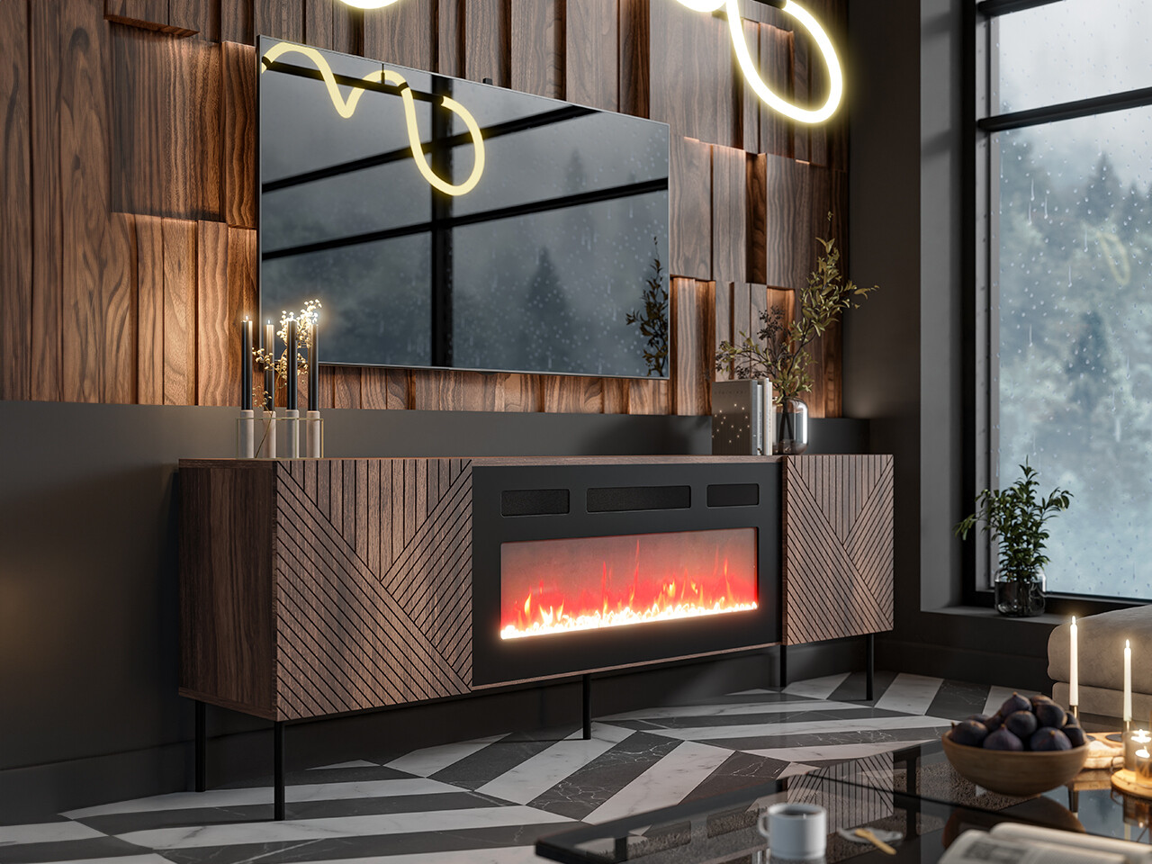 Έπιπλο τηλεόρασης Venophu 102