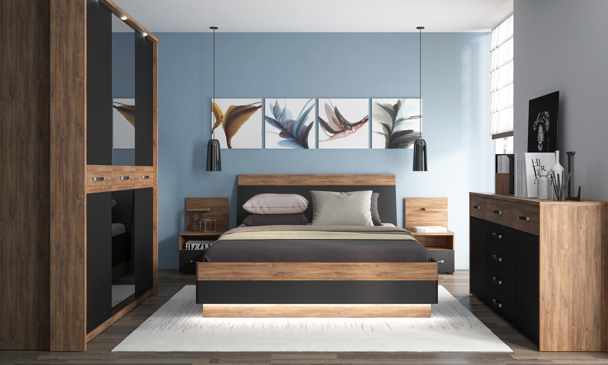 Bedside table Melenou 105