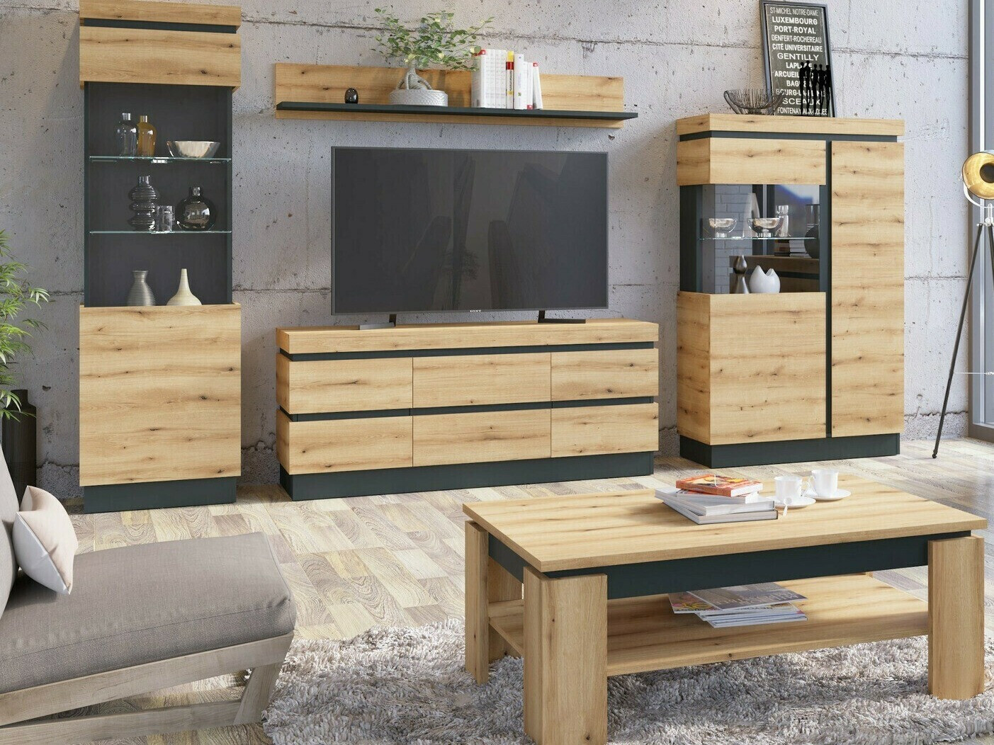 Σετ επίπλων σαλονιού Enocira 113