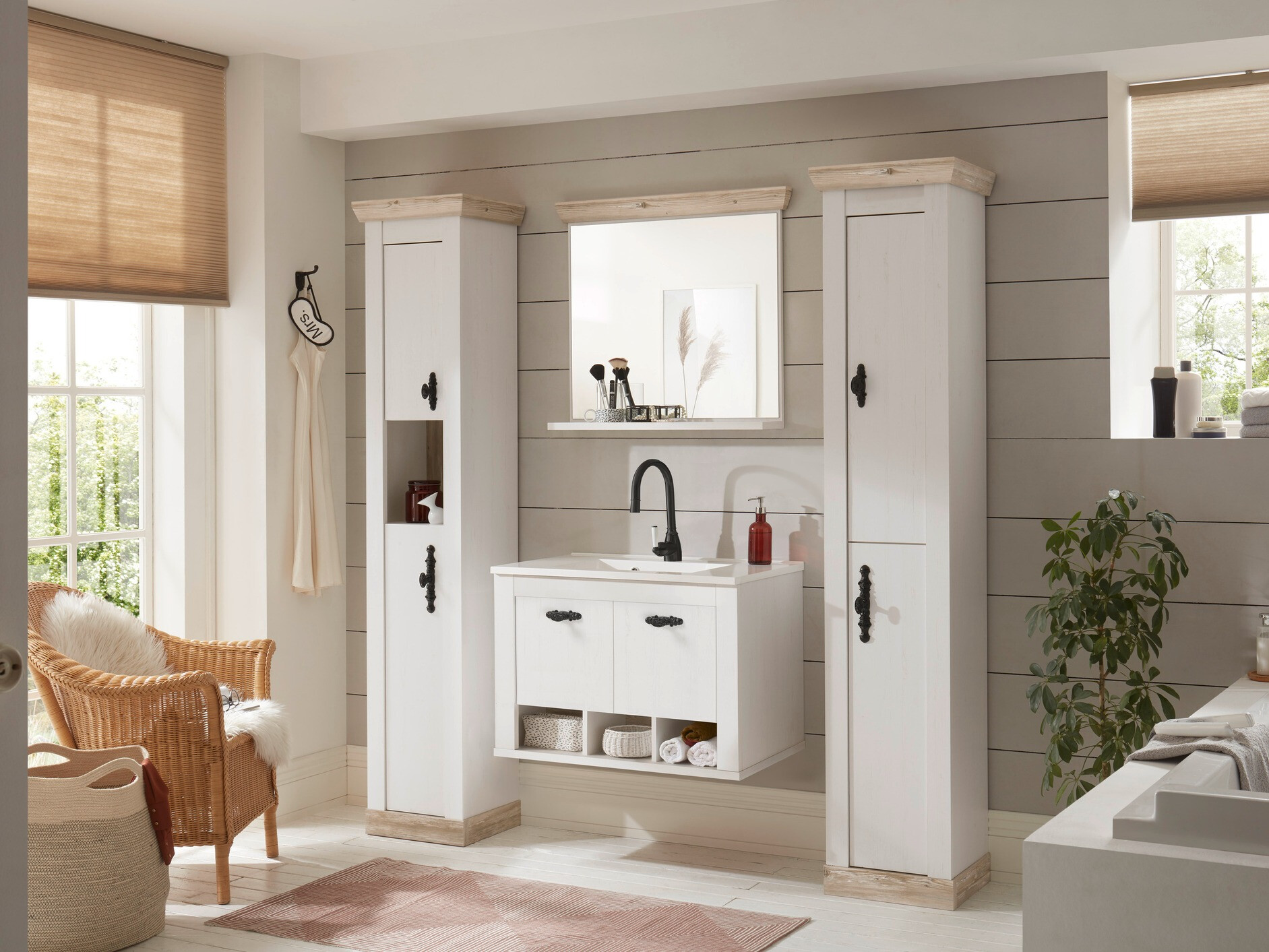 Όρθιο ντουλάπι μπάνιου Daltori 138