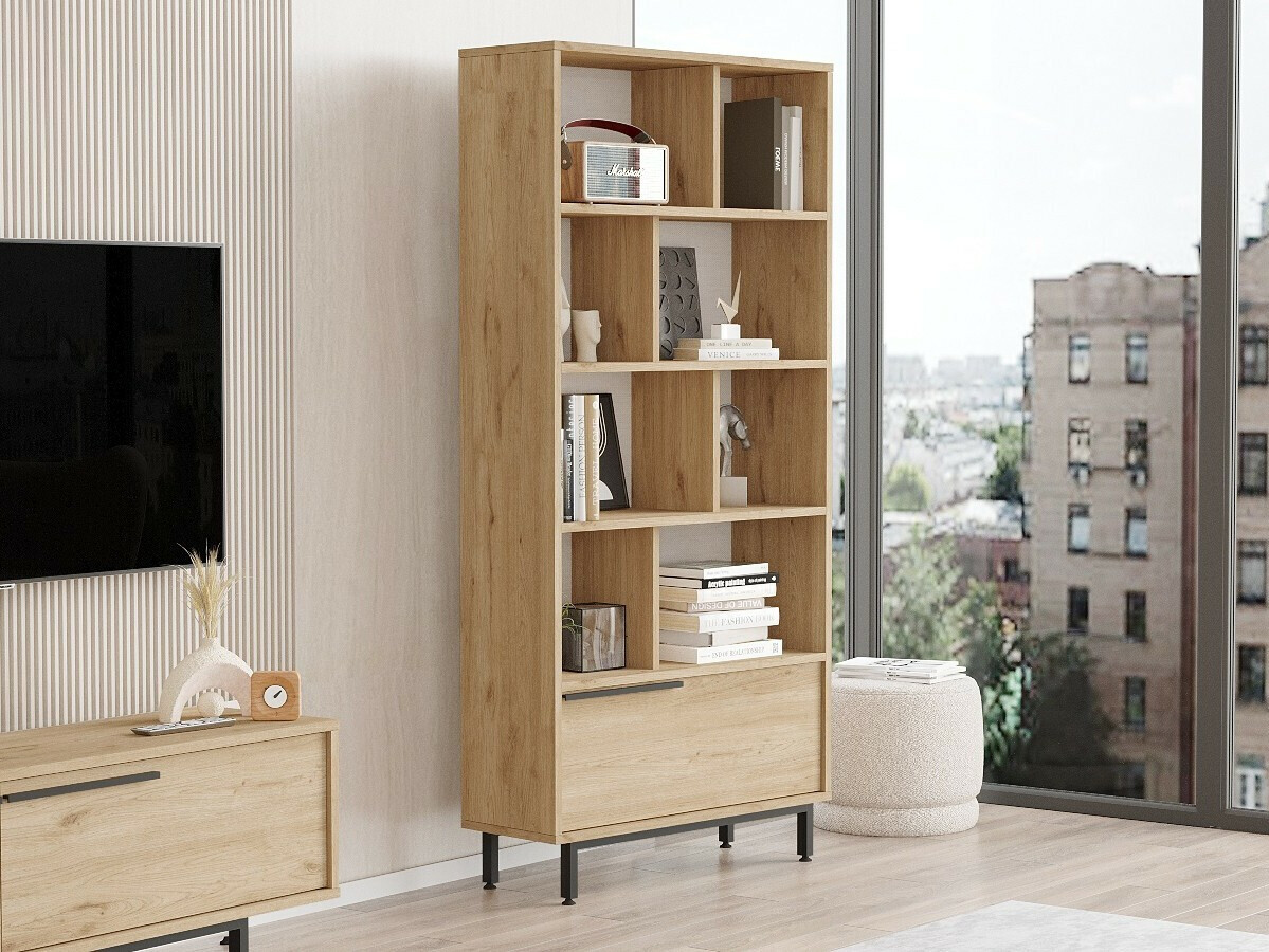 Βιβλιοθήκη Fertore 100 (Καρυδί)