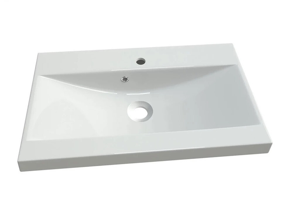 Σετ μπάνιου Scientia III (Γυαλιστερό λευκό + Άσπρο)