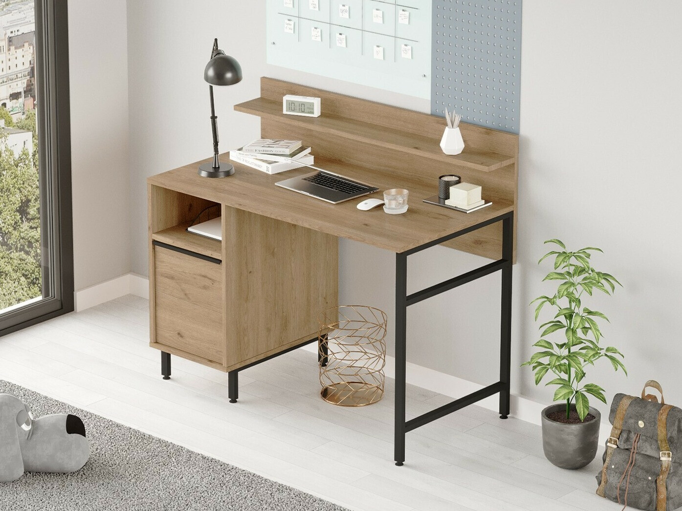 Γραφείο Fertore 115 (Καρυδί)