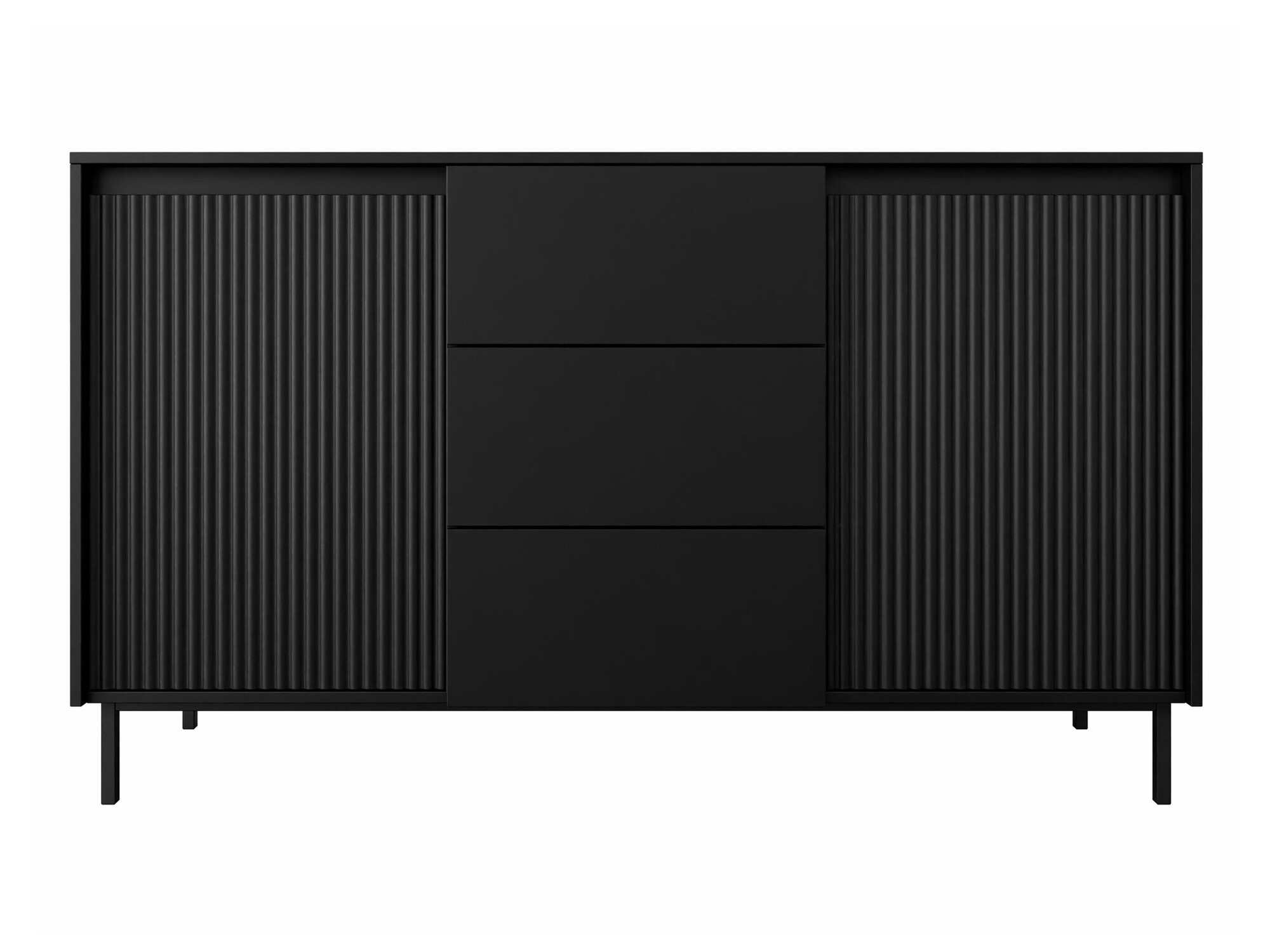 Συρταριέρα Comfivo Delruva I (Μαύρο)