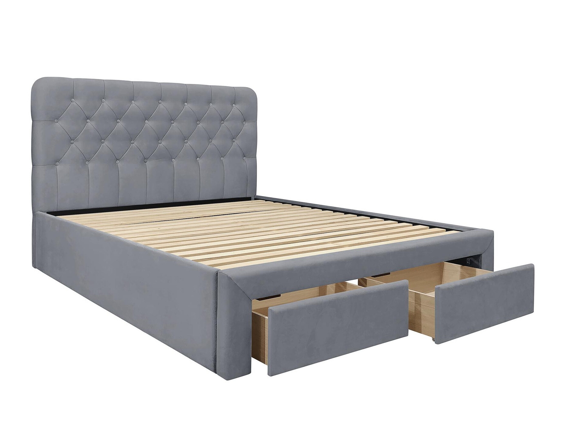Bed Houston 1708 (Grey)