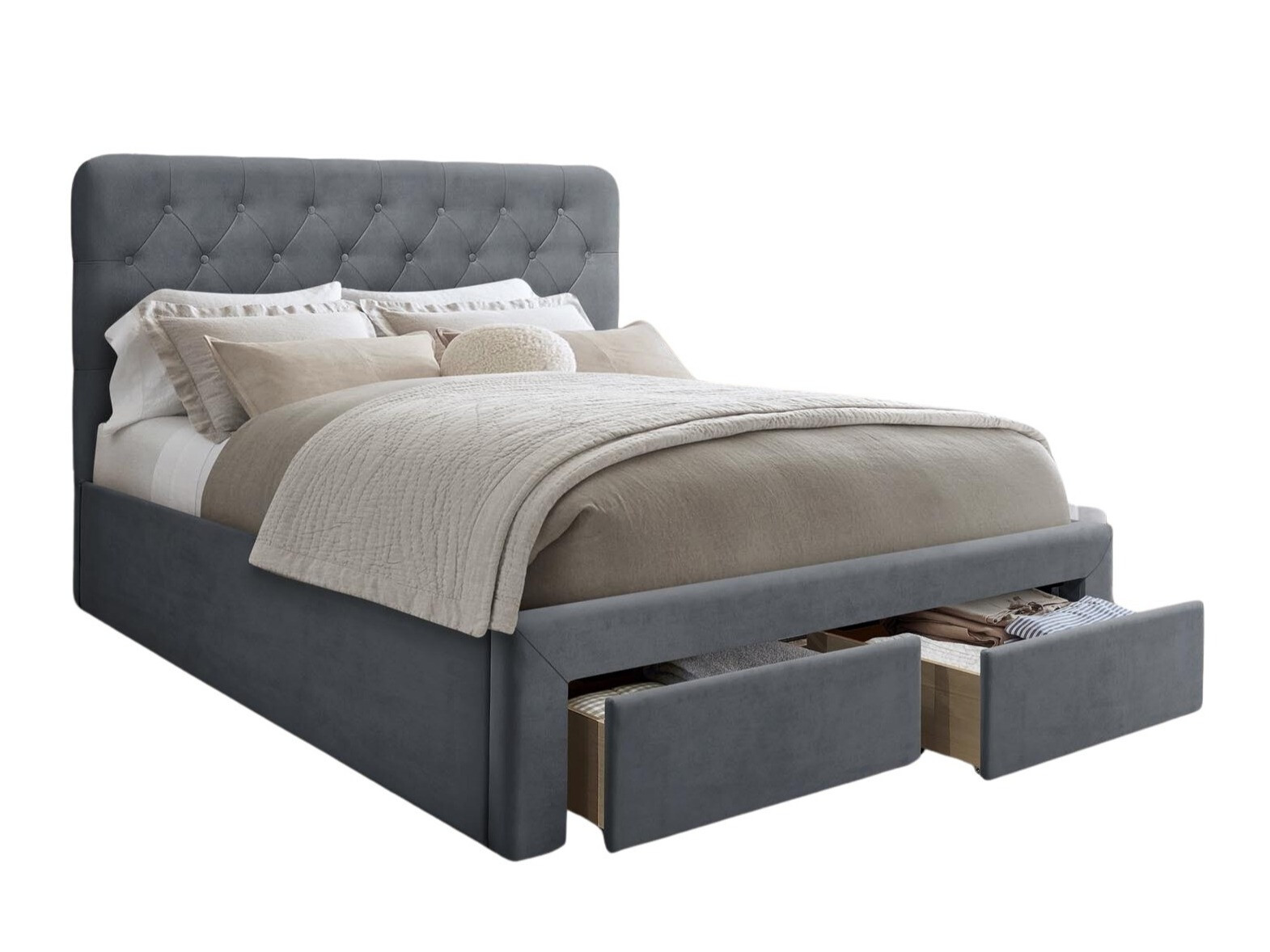 Bed Houston 1708 (Grey)
