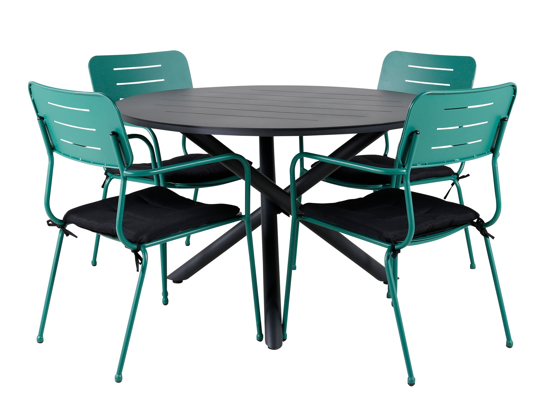 Table and chairs set Dallas 3847 (Green)