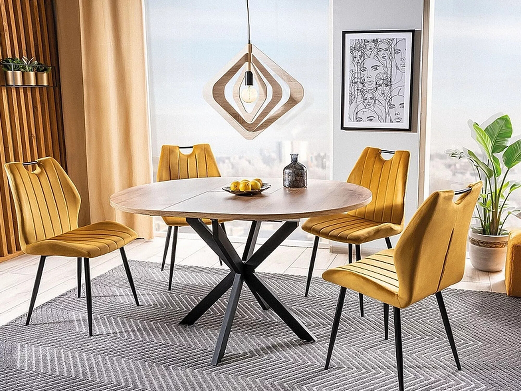 Table Detroit 115 (Artisan oak)