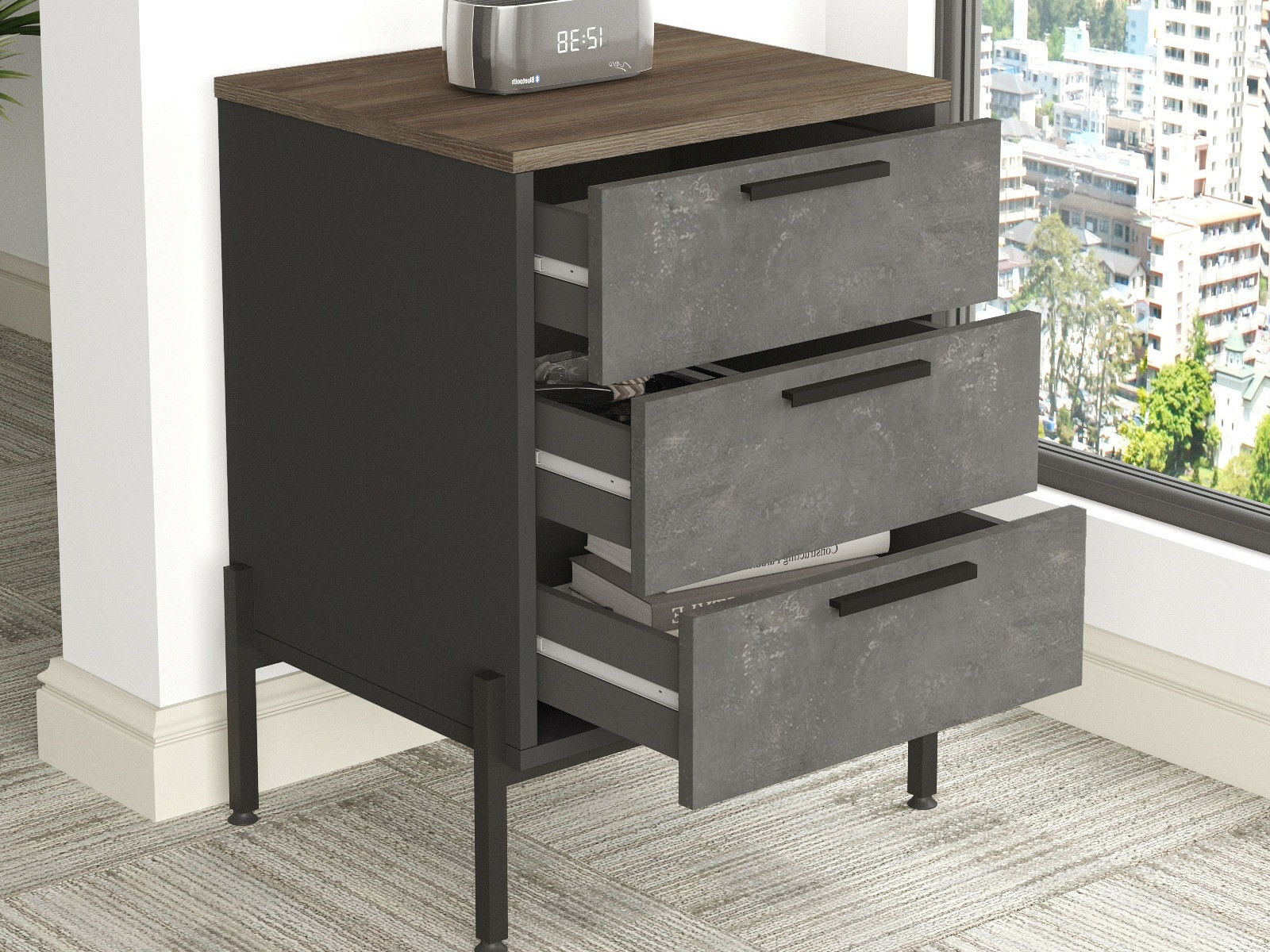 Under-desk pedestal Kailua 2095