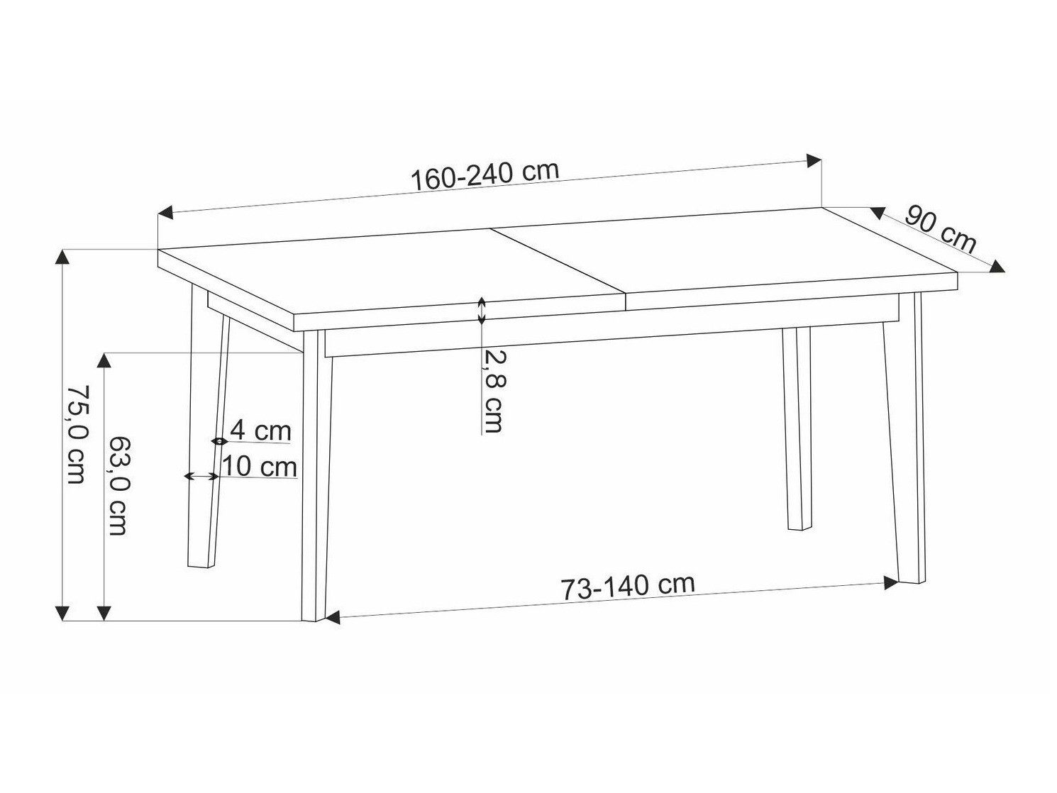 Table Houston 1751 (Oak)