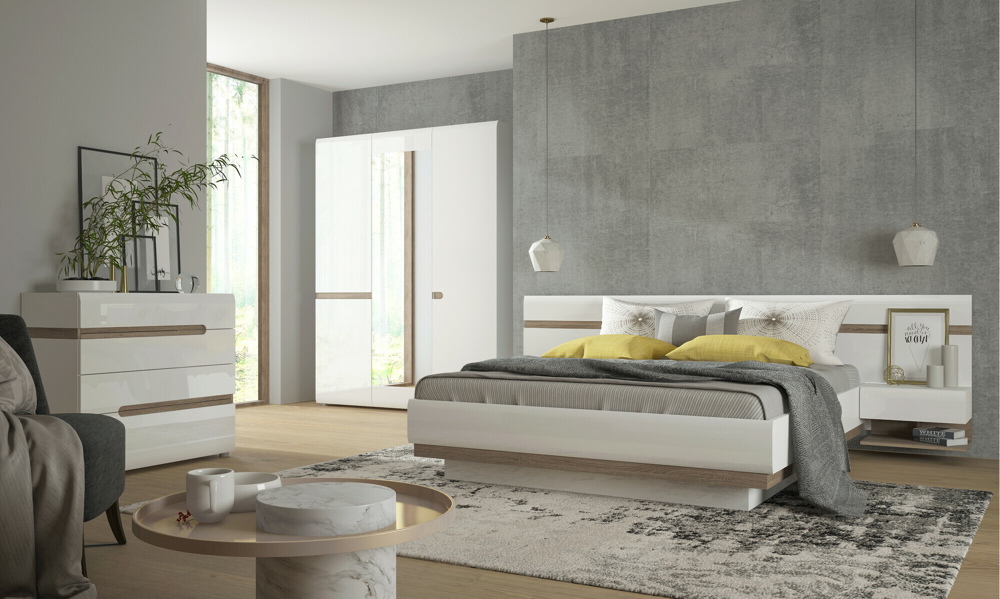 Bedside table Vesfera 112